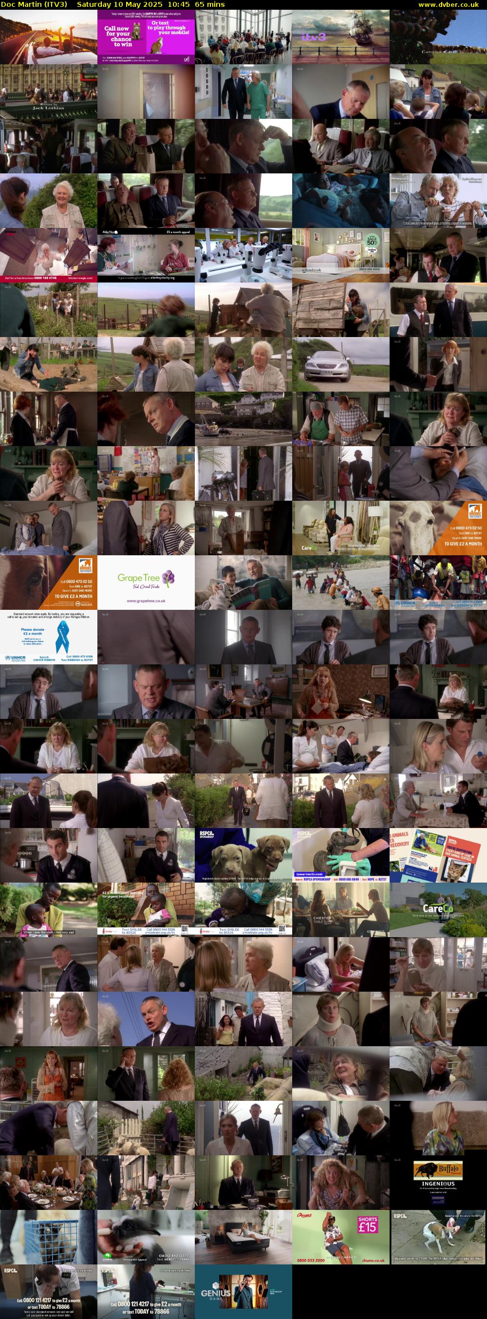 Doc Martin (ITV3) Saturday 10 May 2025 10:45 - 11:50