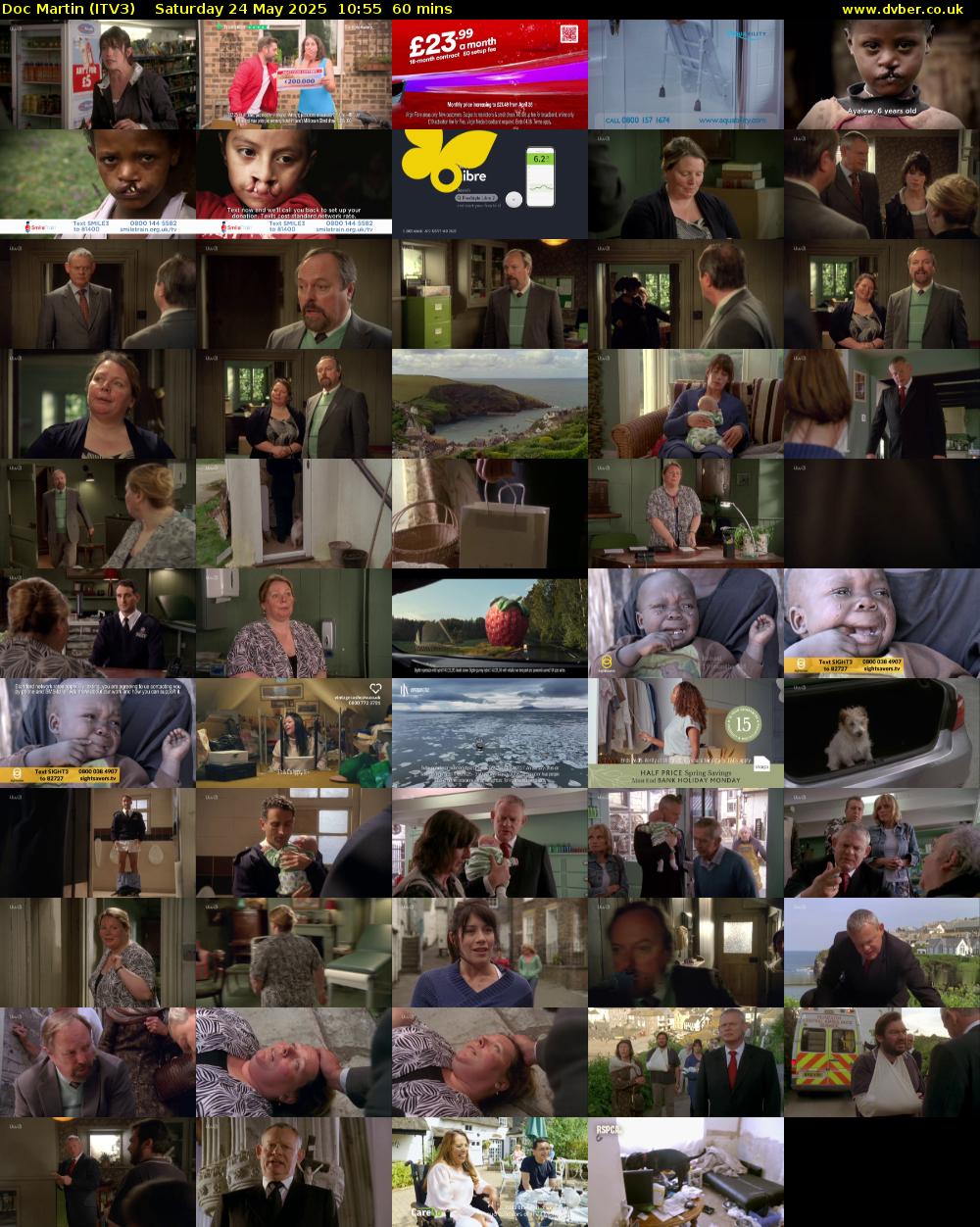 Doc Martin (ITV3) Saturday 24 May 2025 10:55 - 11:55