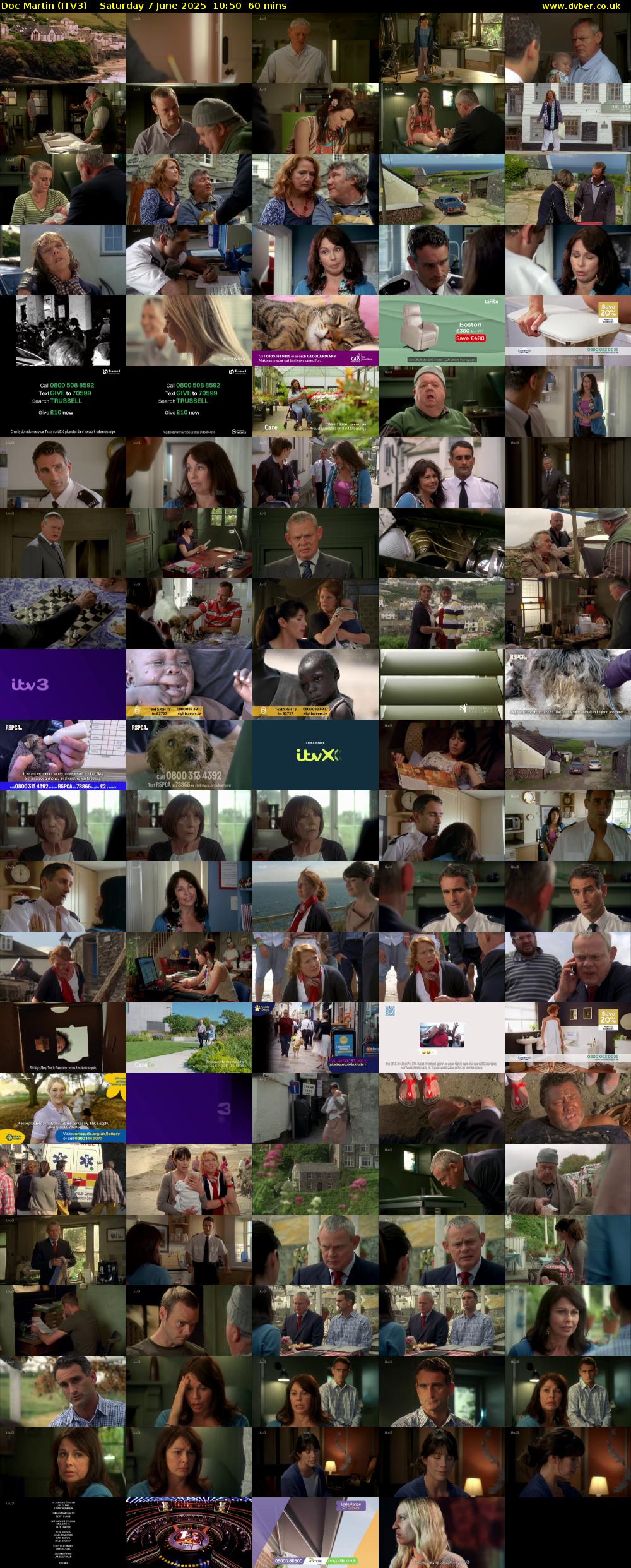 Doc Martin (ITV3) Saturday 7 June 2025 10:50 - 11:50