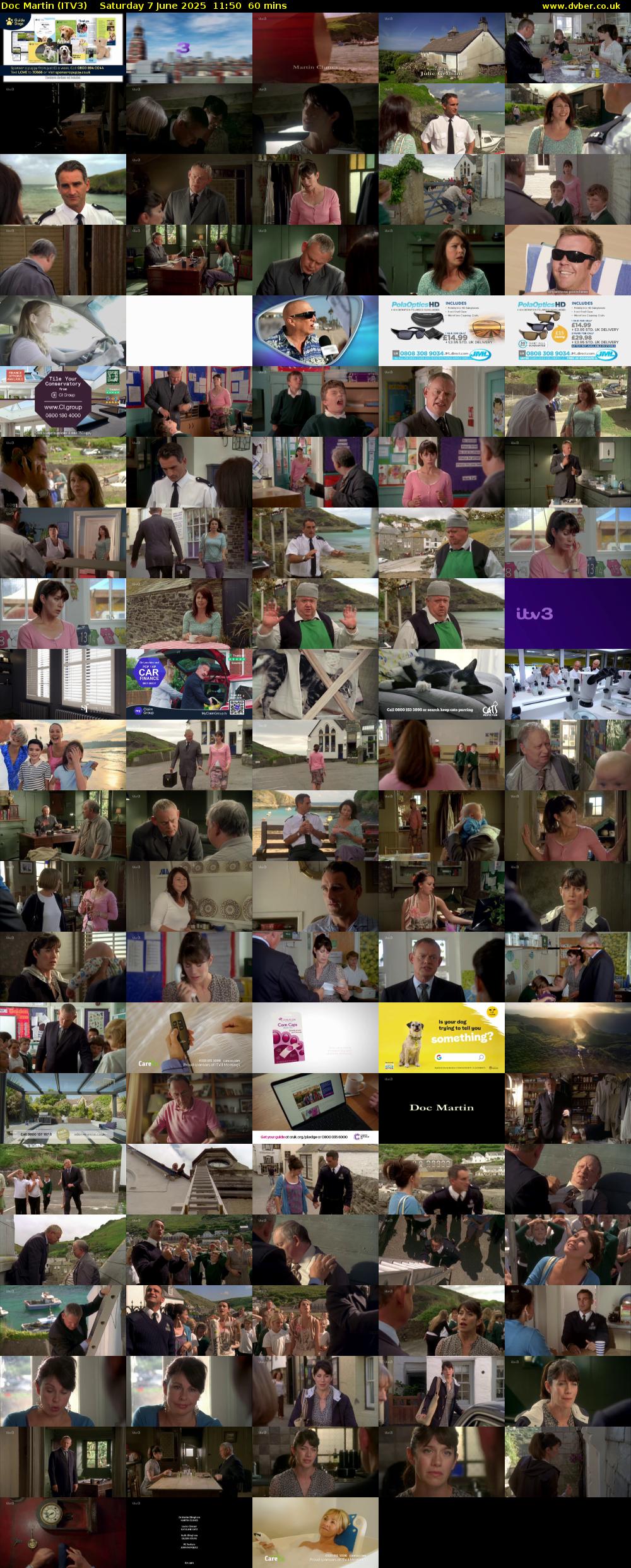 Doc Martin (ITV3) Saturday 7 June 2025 11:50 - 12:50