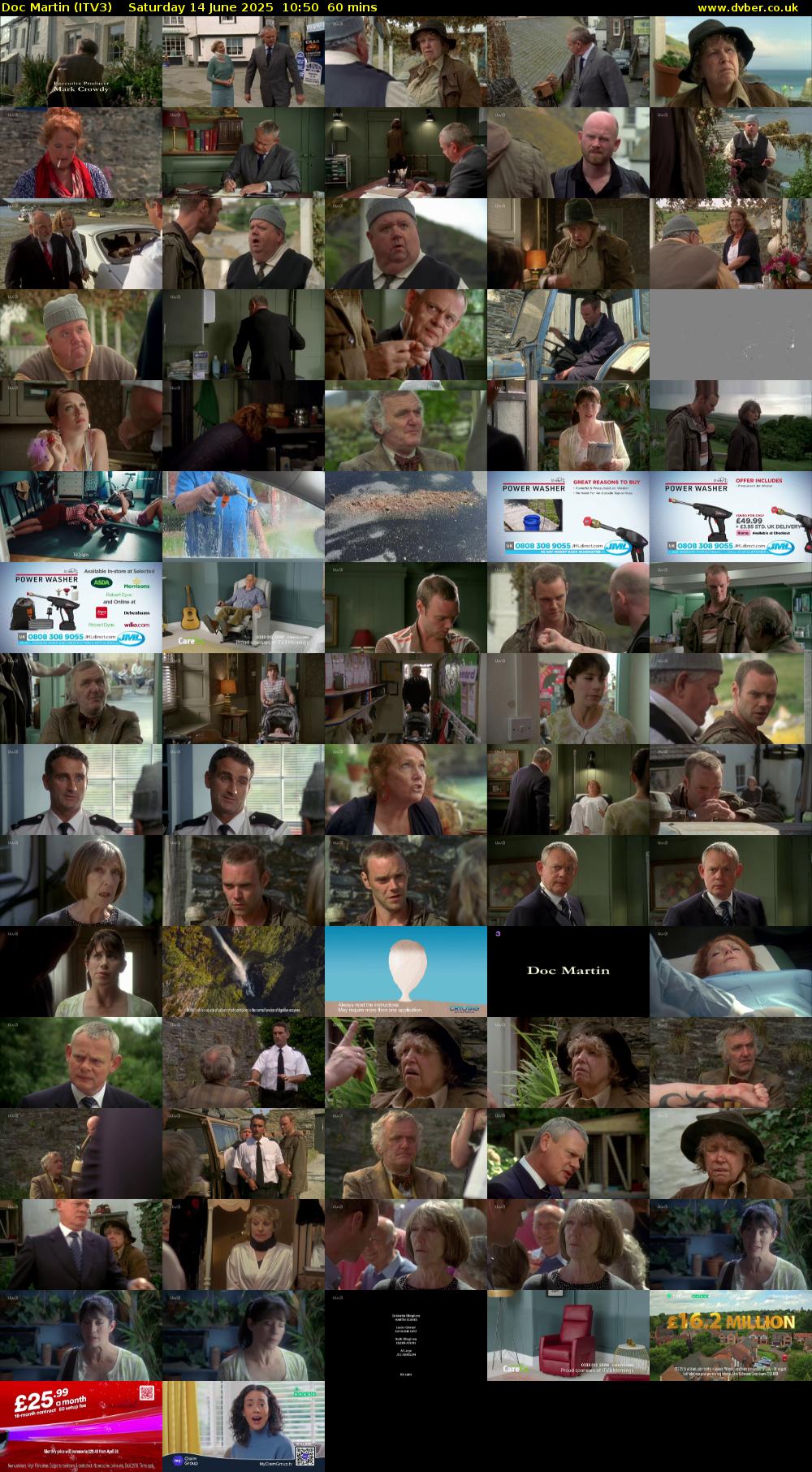 Doc Martin (ITV3) Saturday 14 June 2025 10:50 - 11:50