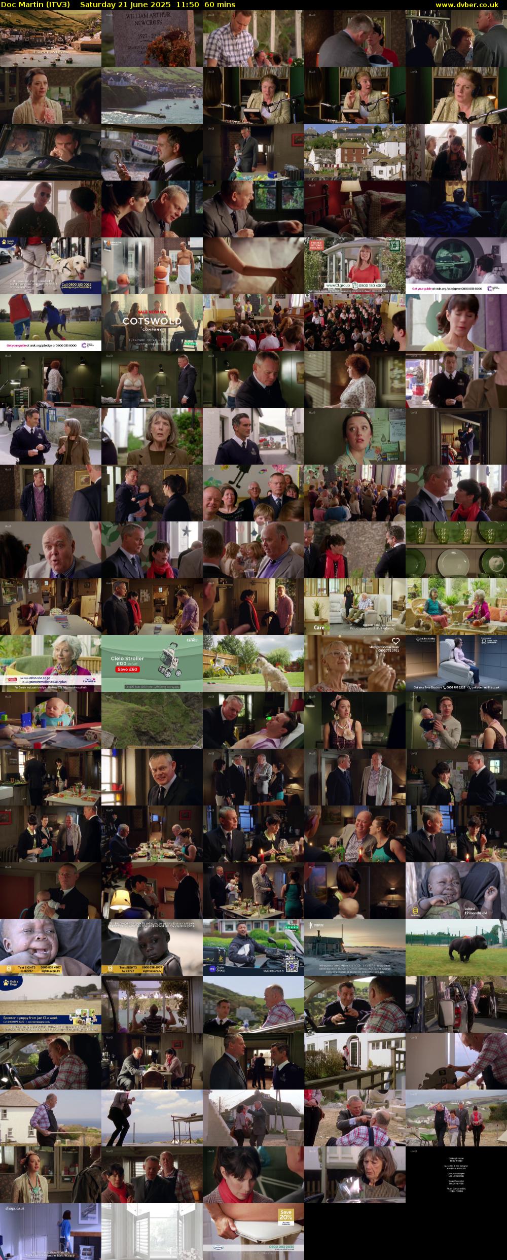 Doc Martin (ITV3) Saturday 21 June 2025 11:50 - 12:50