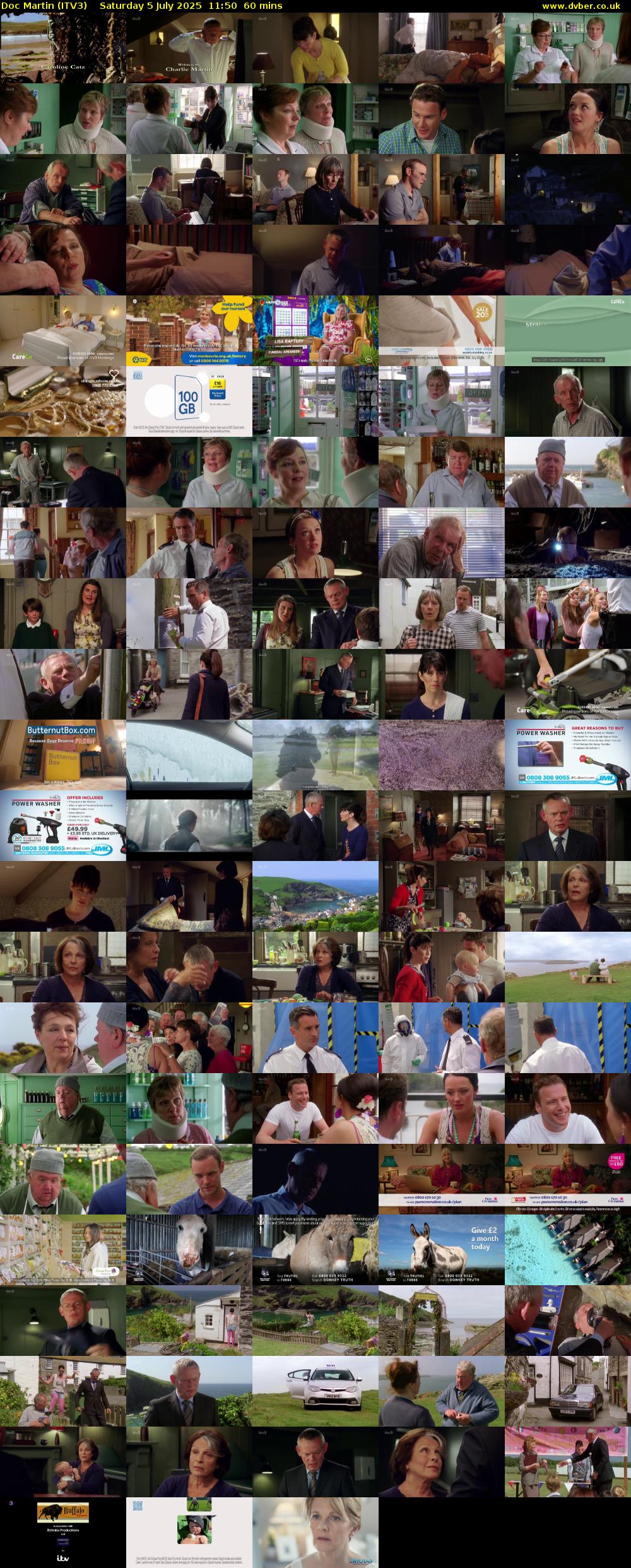 Doc Martin (ITV3) Saturday 5 July 2025 11:50 - 12:50