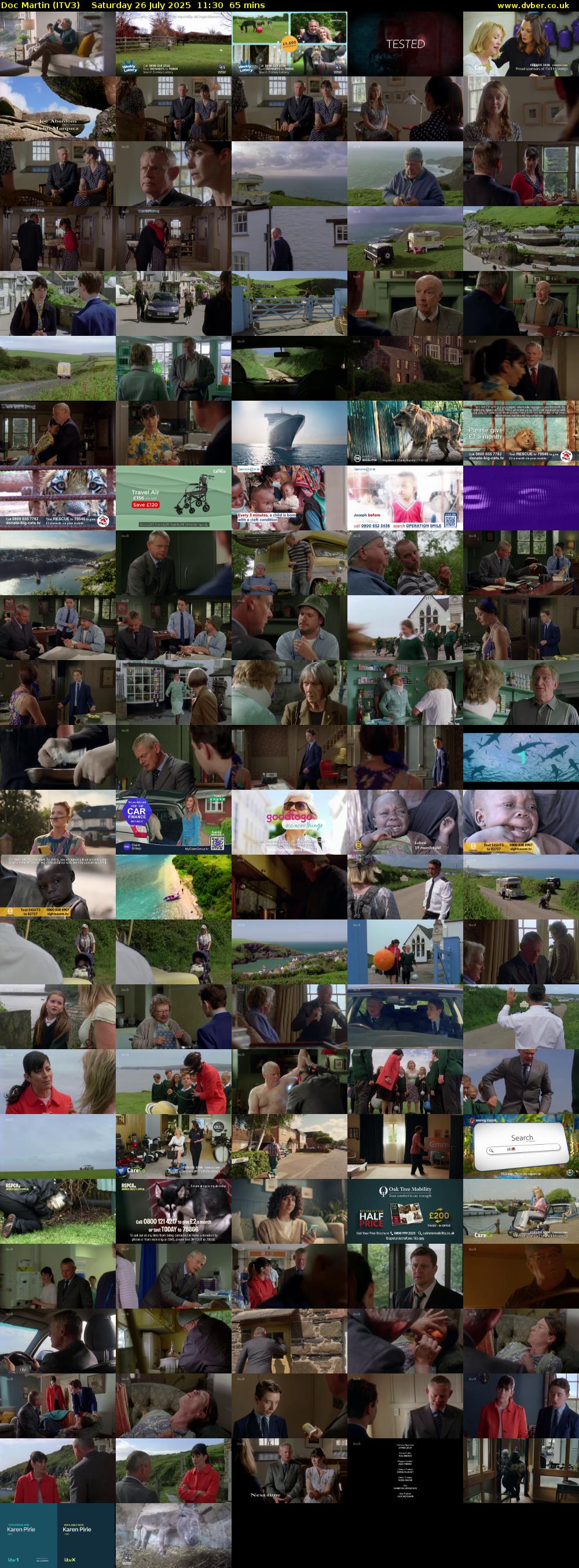 Doc Martin (ITV3) Saturday 26 July 2025 11:30 - 12:35