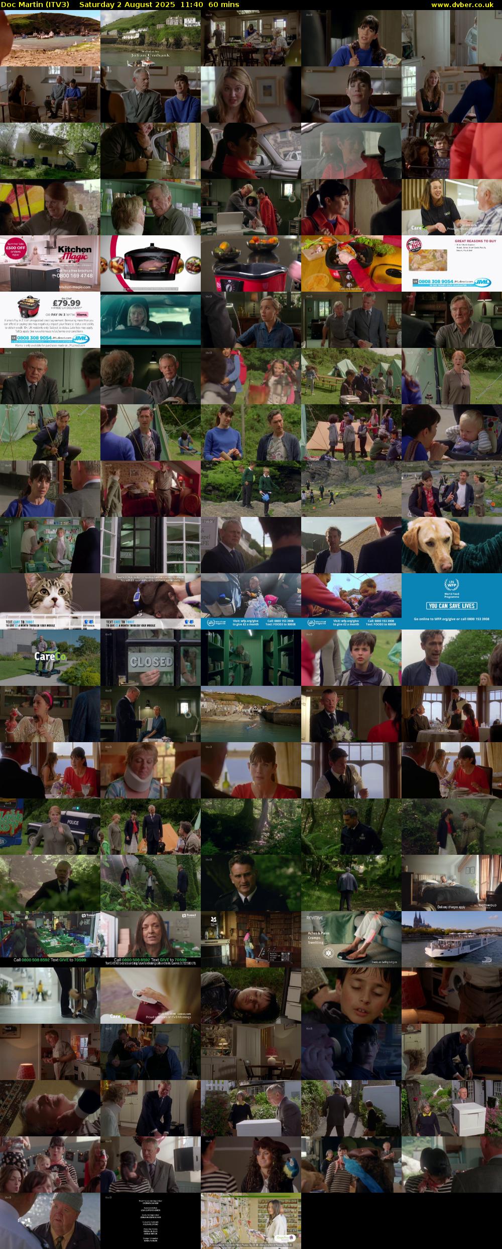 Doc Martin (ITV3) Saturday 2 August 2025 11:40 - 12:40