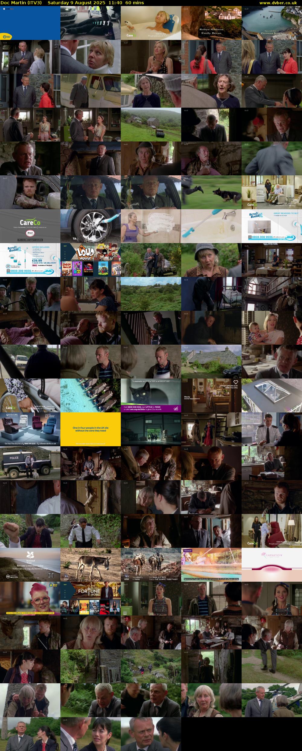 Doc Martin (ITV3) Saturday 9 August 2025 11:40 - 12:40