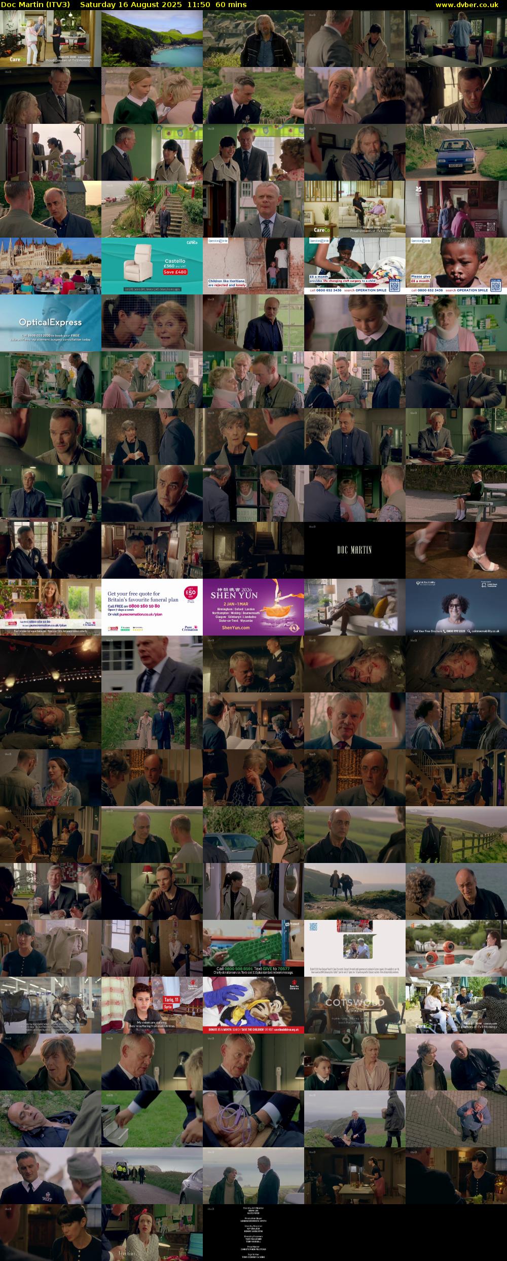 Doc Martin (ITV3) Saturday 16 August 2025 11:50 - 12:50