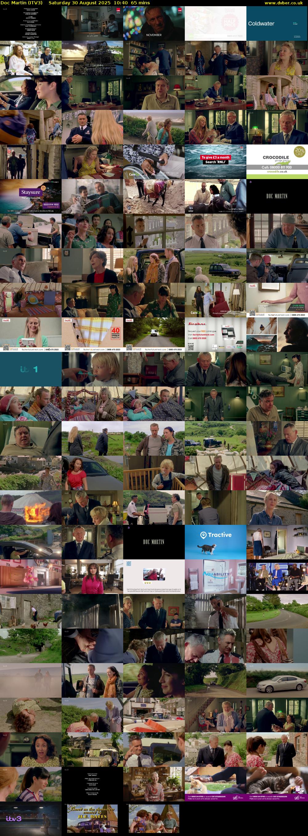 Doc Martin (ITV3) Saturday 30 August 2025 10:40 - 11:45