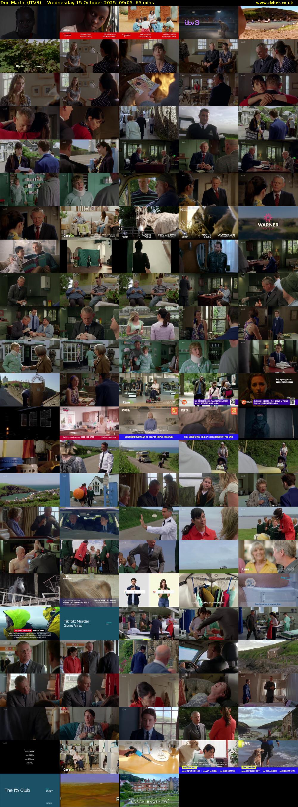 Doc Martin (ITV3) Wednesday 15 October 2025 09:05 - 10:10