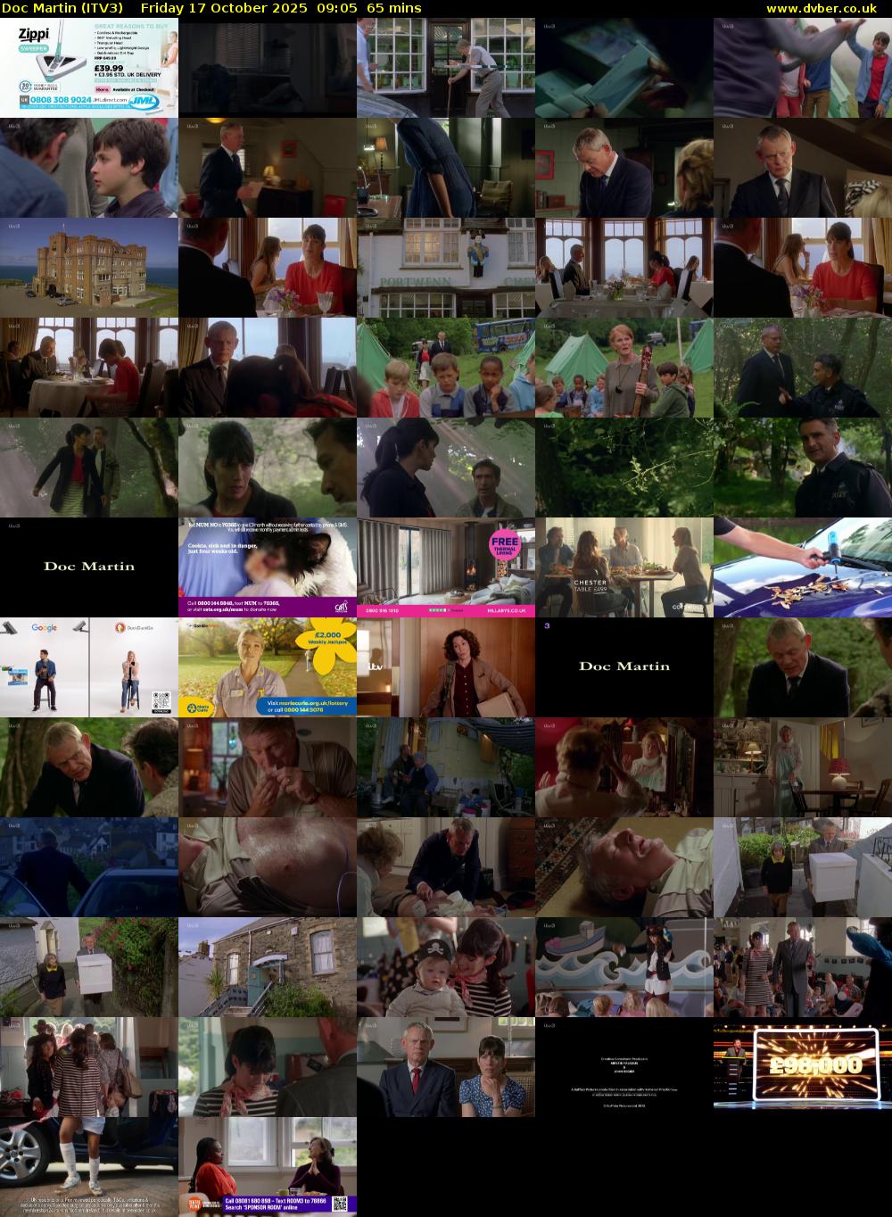 Doc Martin (ITV3) Friday 17 October 2025 09:05 - 10:10