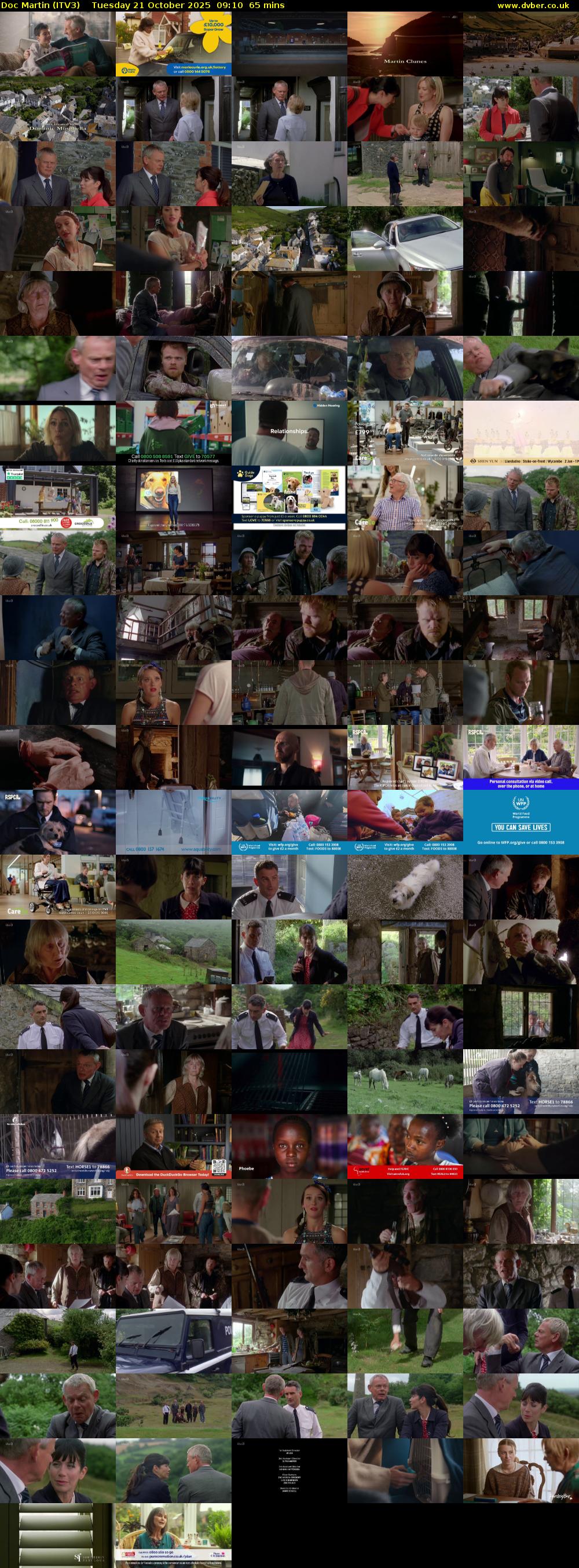 Doc Martin (ITV3) Tuesday 21 October 2025 09:10 - 10:15