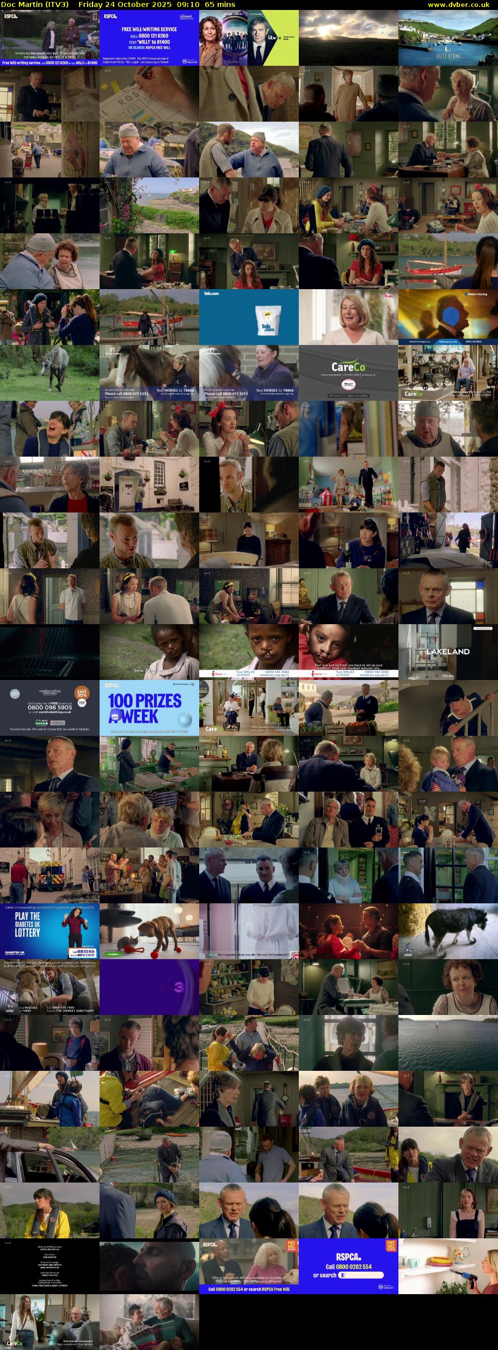 Doc Martin (ITV3) Friday 24 October 2025 09:10 - 10:15