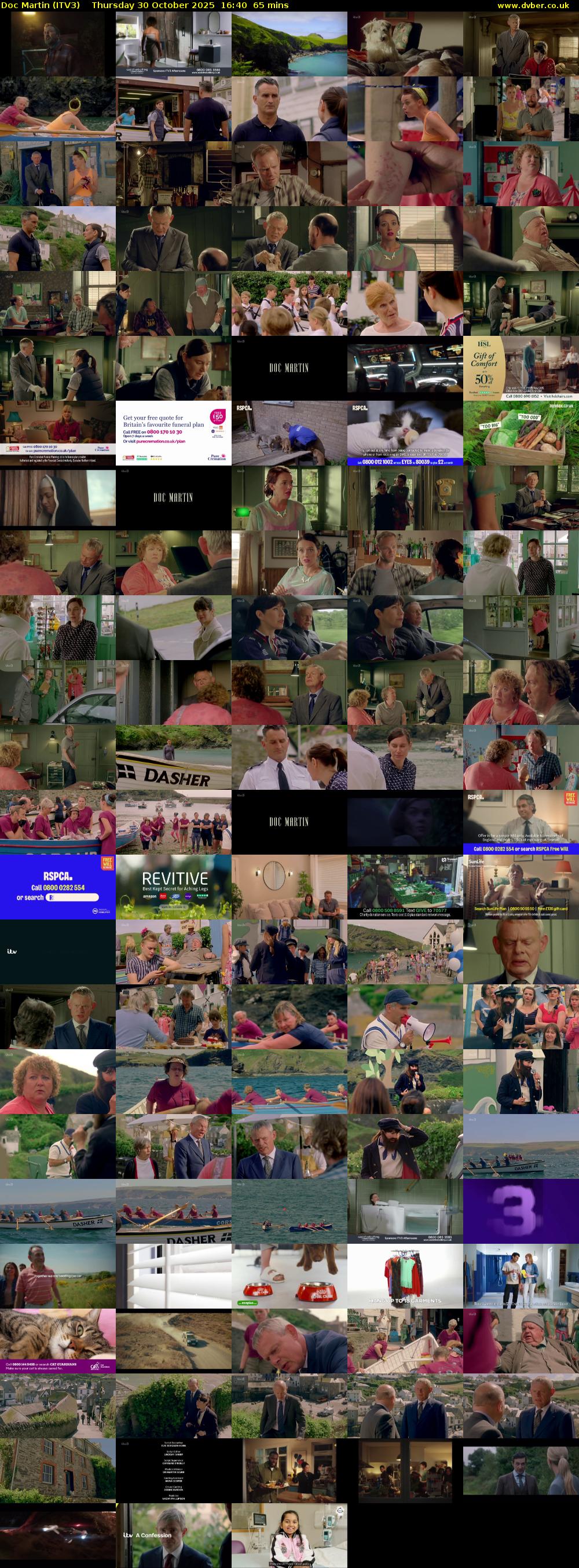Doc Martin (ITV3) Thursday 30 October 2025 16:40 - 17:45