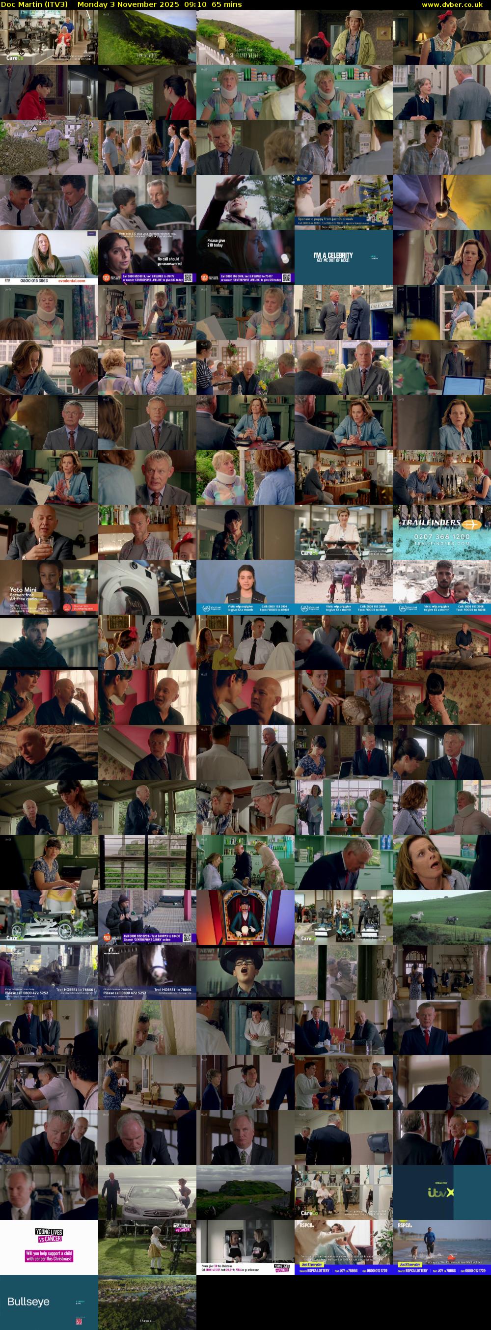 Doc Martin (ITV3) Monday 3 November 2025 09:10 - 10:15