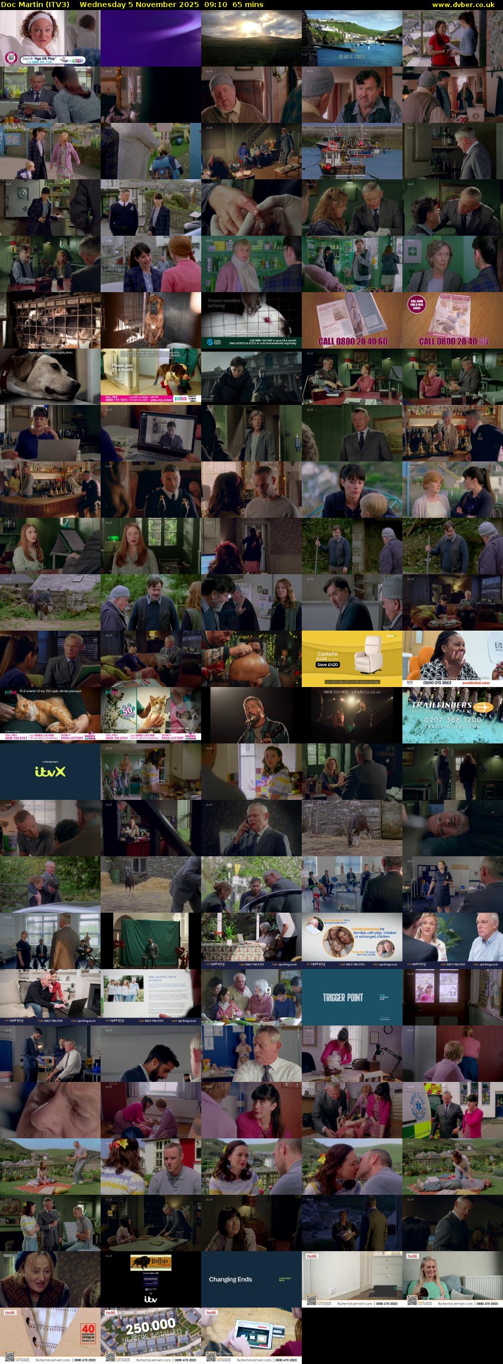 Doc Martin (ITV3) Wednesday 5 November 2025 09:10 - 10:15