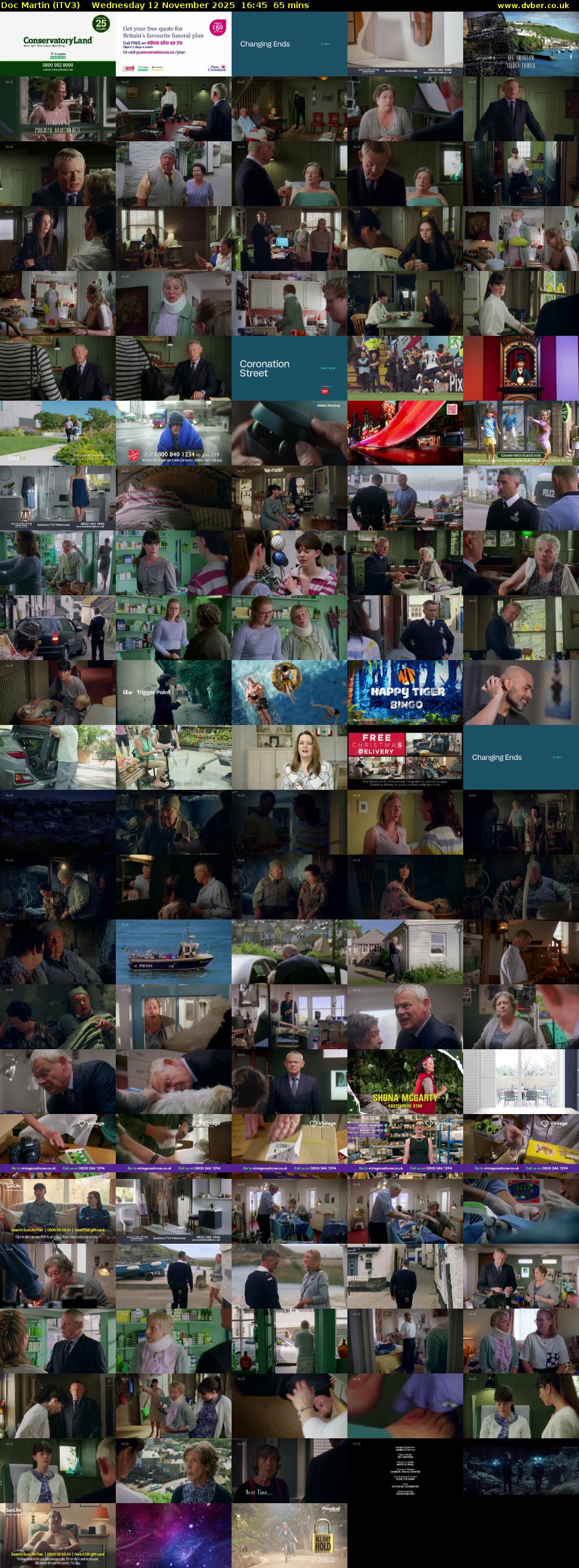 Doc Martin (ITV3) Wednesday 12 November 2025 16:45 - 17:50