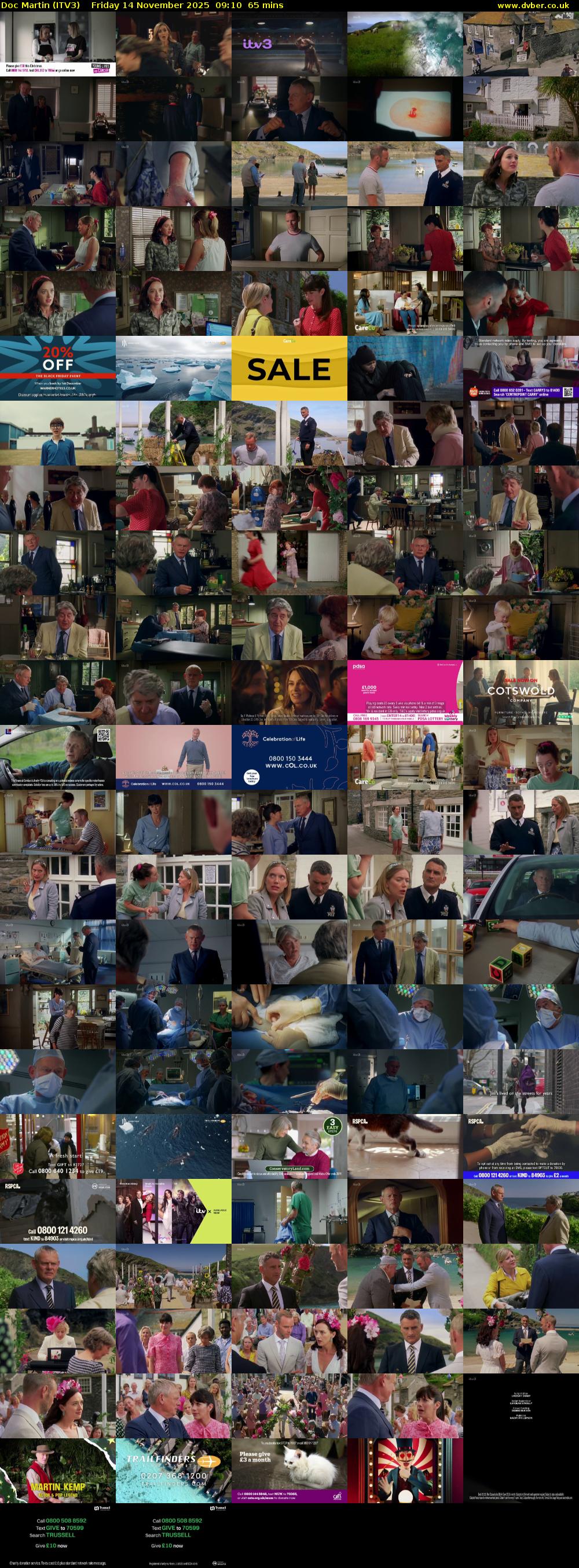 Doc Martin (ITV3) Friday 14 November 2025 09:10 - 10:15