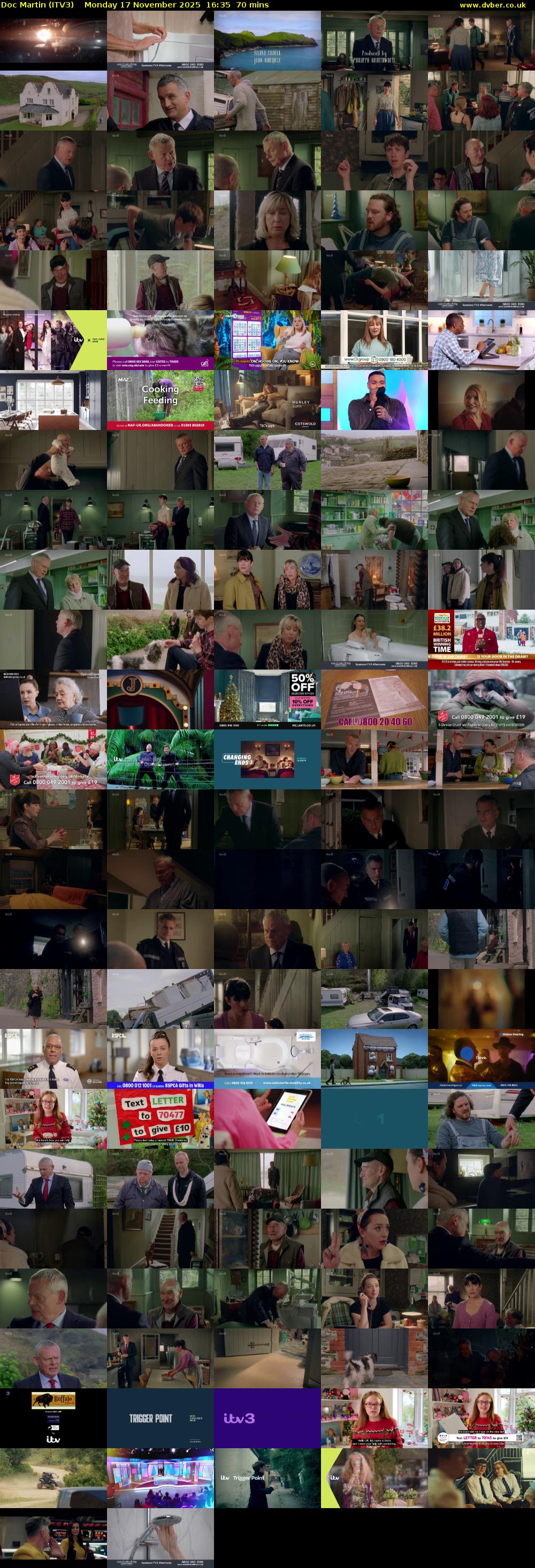 Doc Martin (ITV3) Monday 17 November 2025 16:35 - 17:45