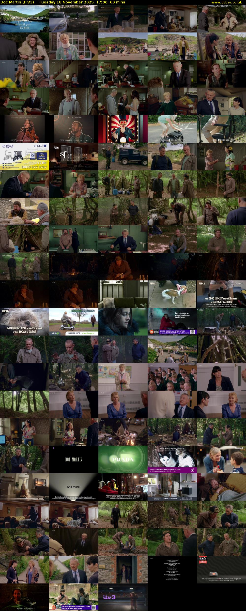 Doc Martin (ITV3) Tuesday 18 November 2025 17:00 - 18:00