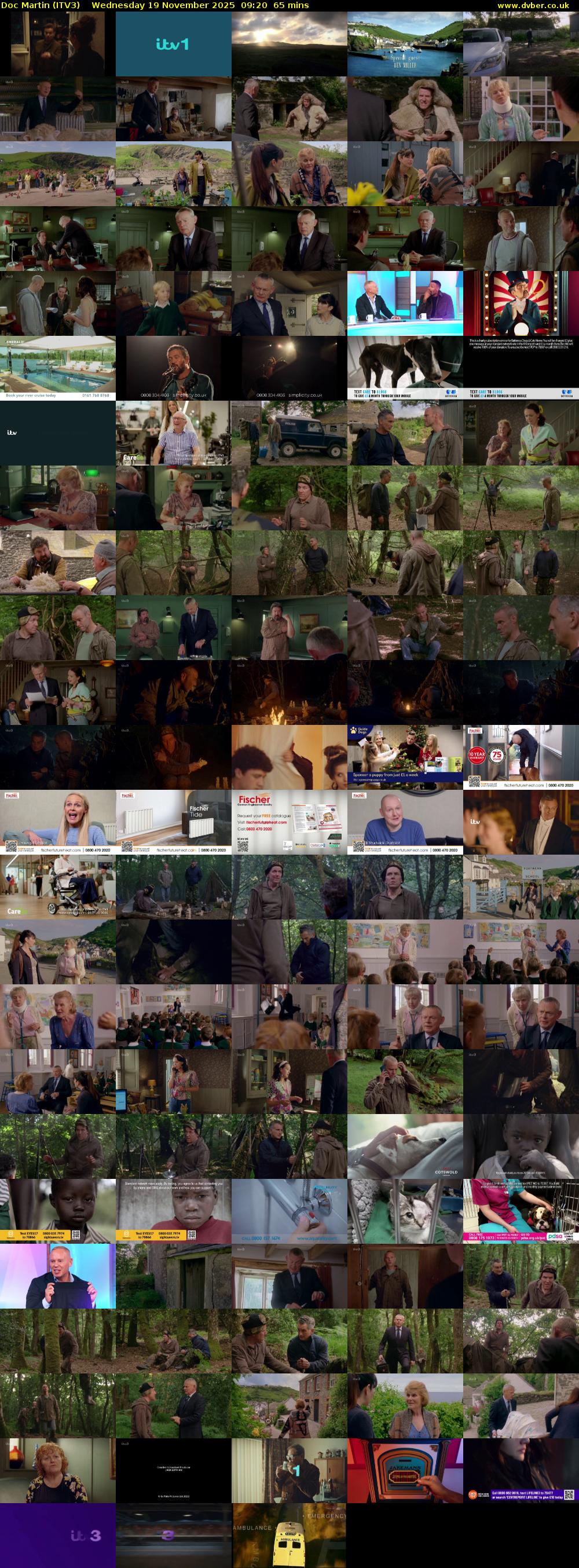 Doc Martin (ITV3) Wednesday 19 November 2025 09:20 - 10:25