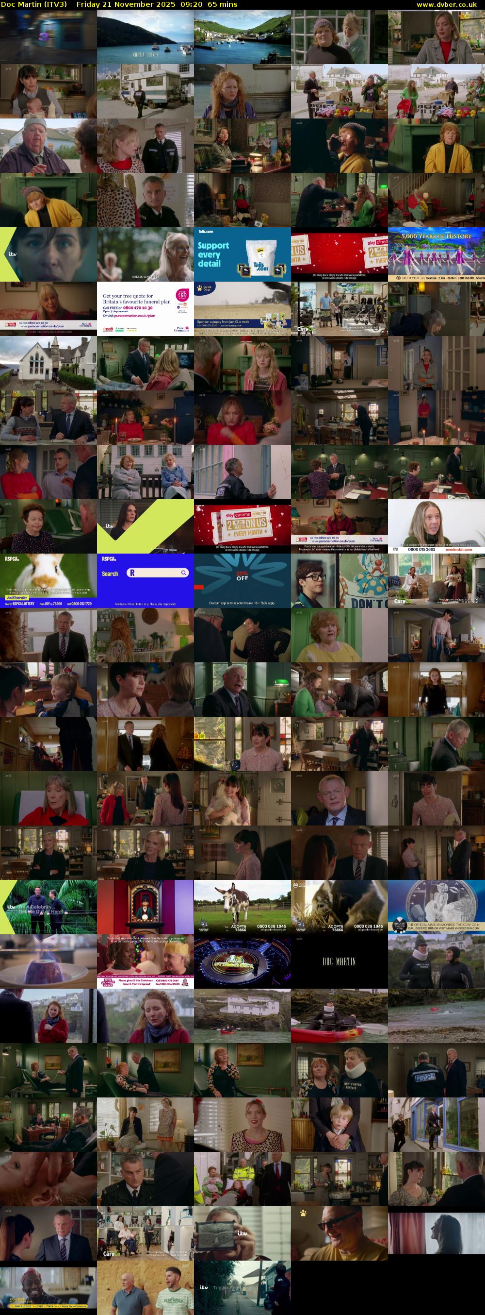Doc Martin (ITV3) Friday 21 November 2025 09:20 - 10:25