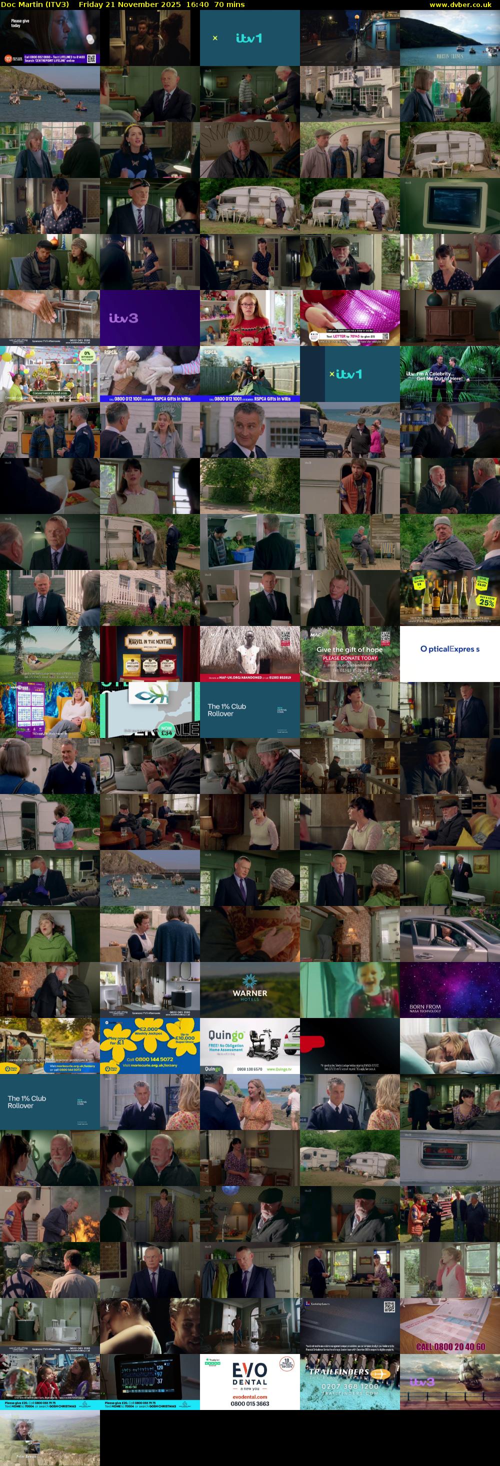 Doc Martin (ITV3) Friday 21 November 2025 16:40 - 17:50
