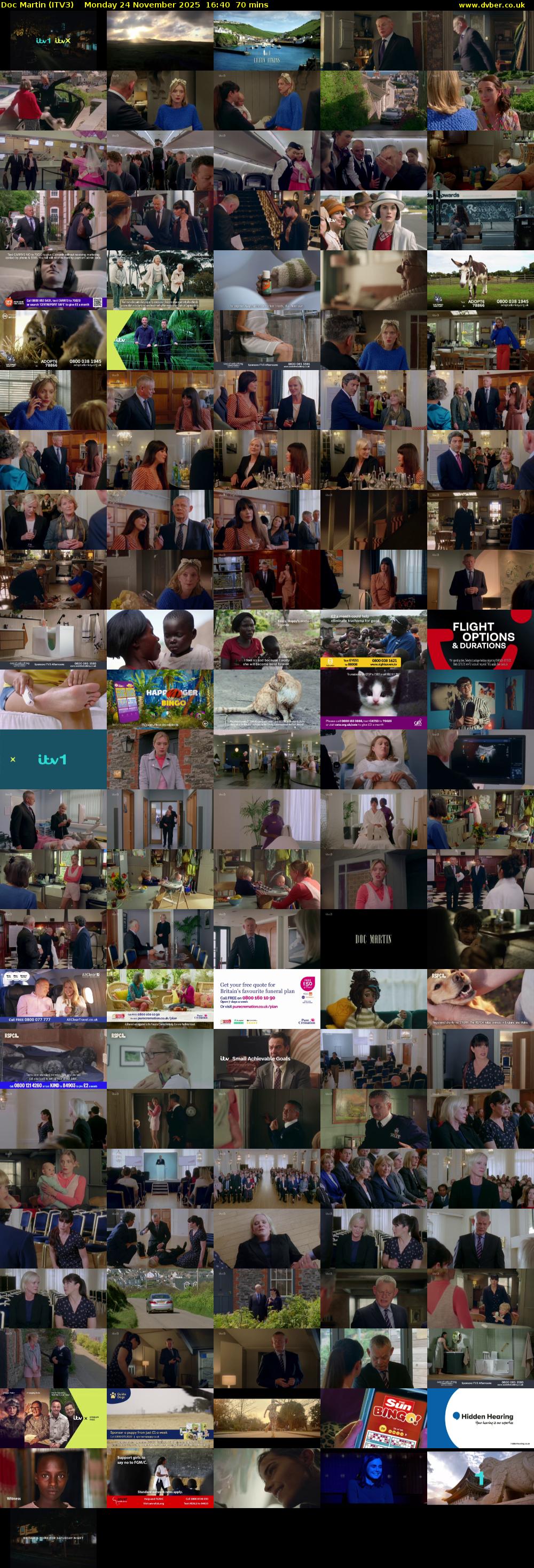 Doc Martin (ITV3) Monday 24 November 2025 16:40 - 17:50