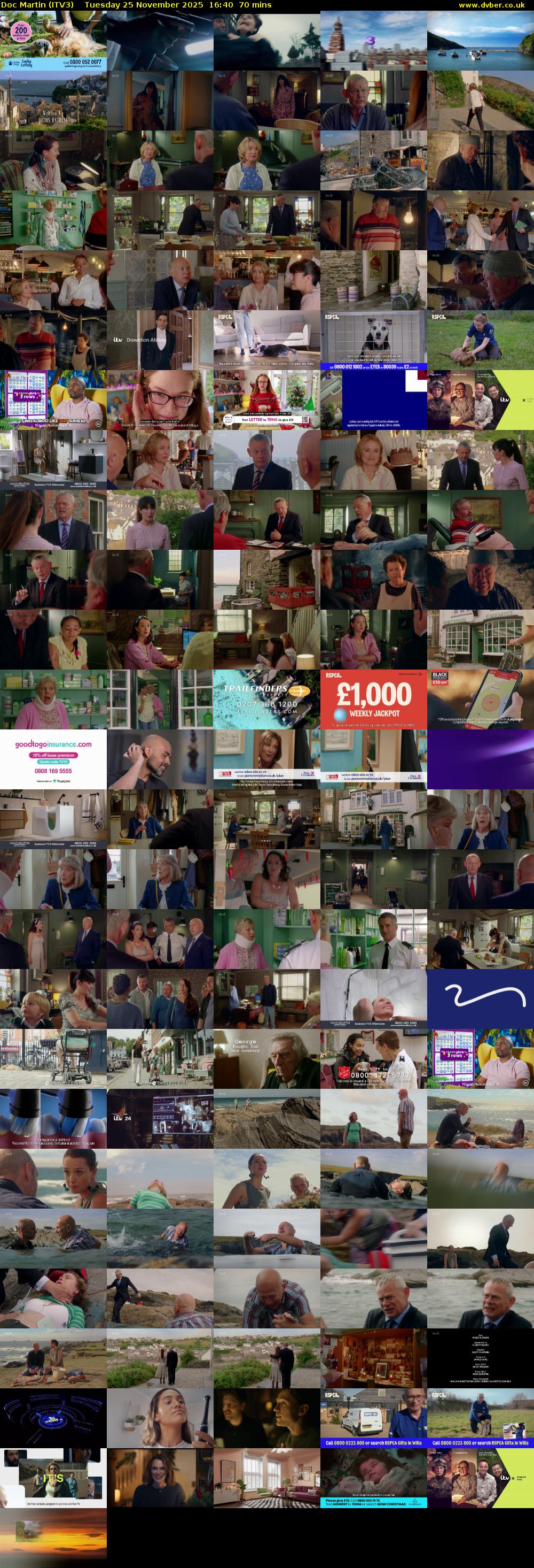 Doc Martin (ITV3) Tuesday 25 November 2025 16:40 - 17:50