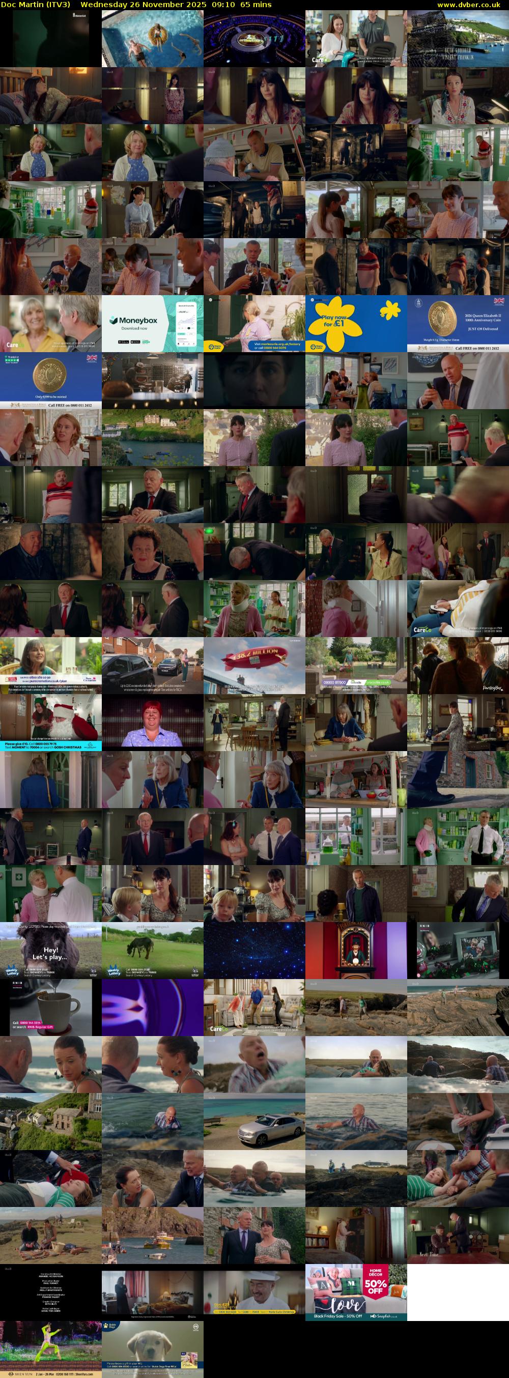 Doc Martin (ITV3) Wednesday 26 November 2025 09:10 - 10:15