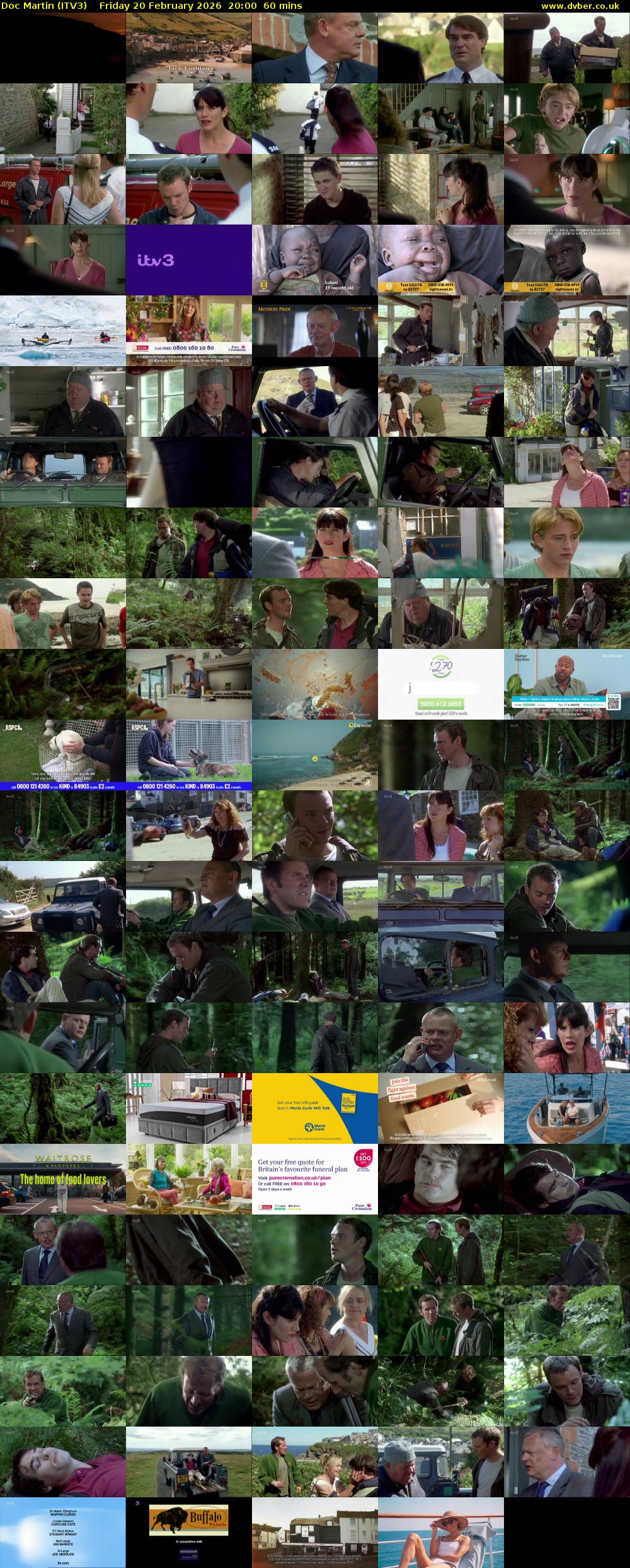 Doc Martin (ITV3) Friday 20 February 2026 20:00 - 21:00