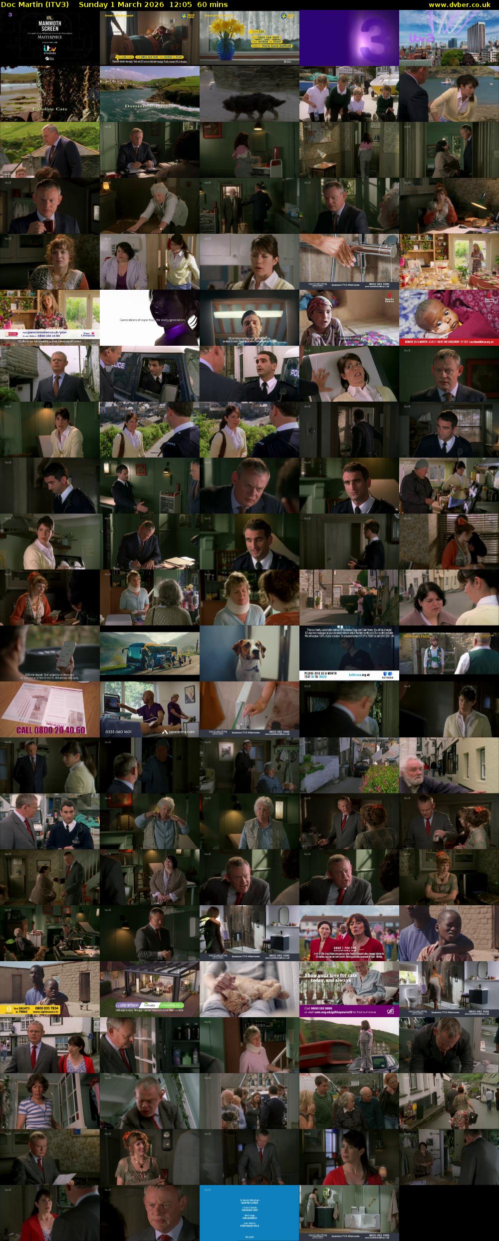 Doc Martin (ITV3) Sunday 1 March 2026 12:05 - 13:05