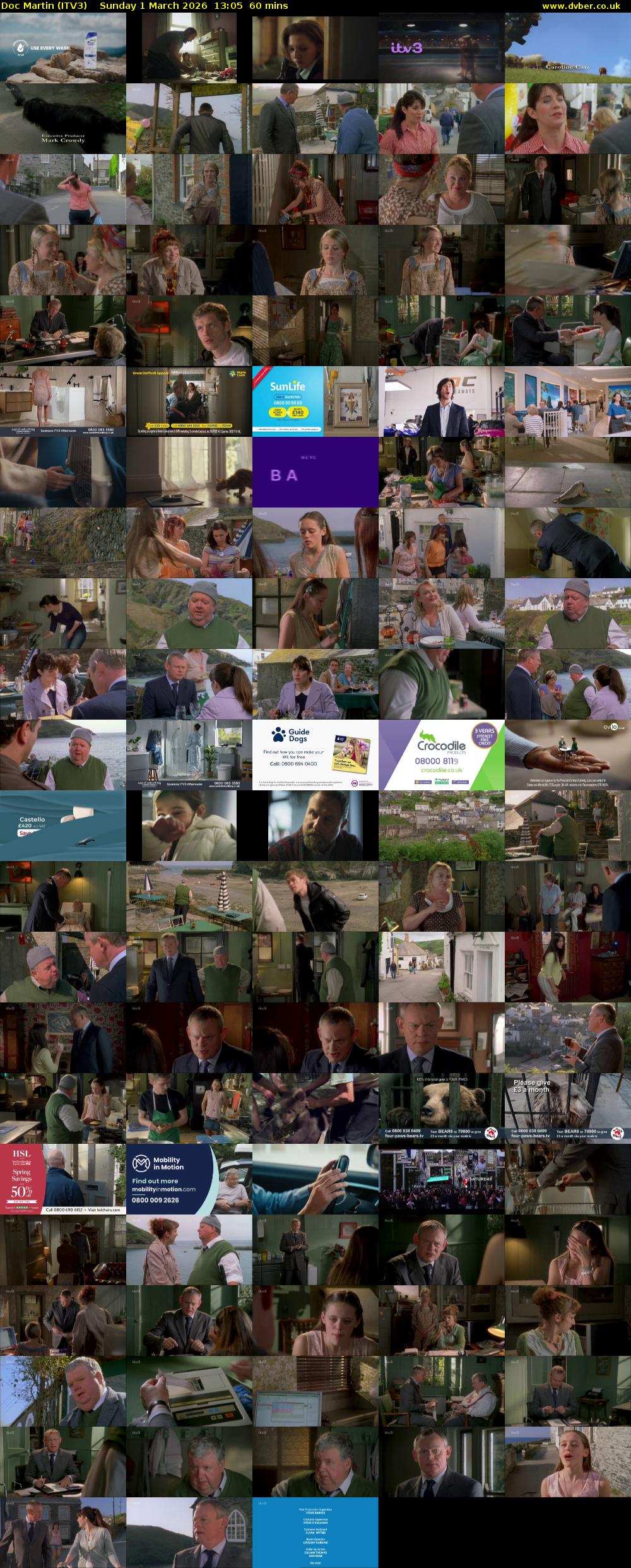 Doc Martin (ITV3) Sunday 1 March 2026 13:05 - 14:05