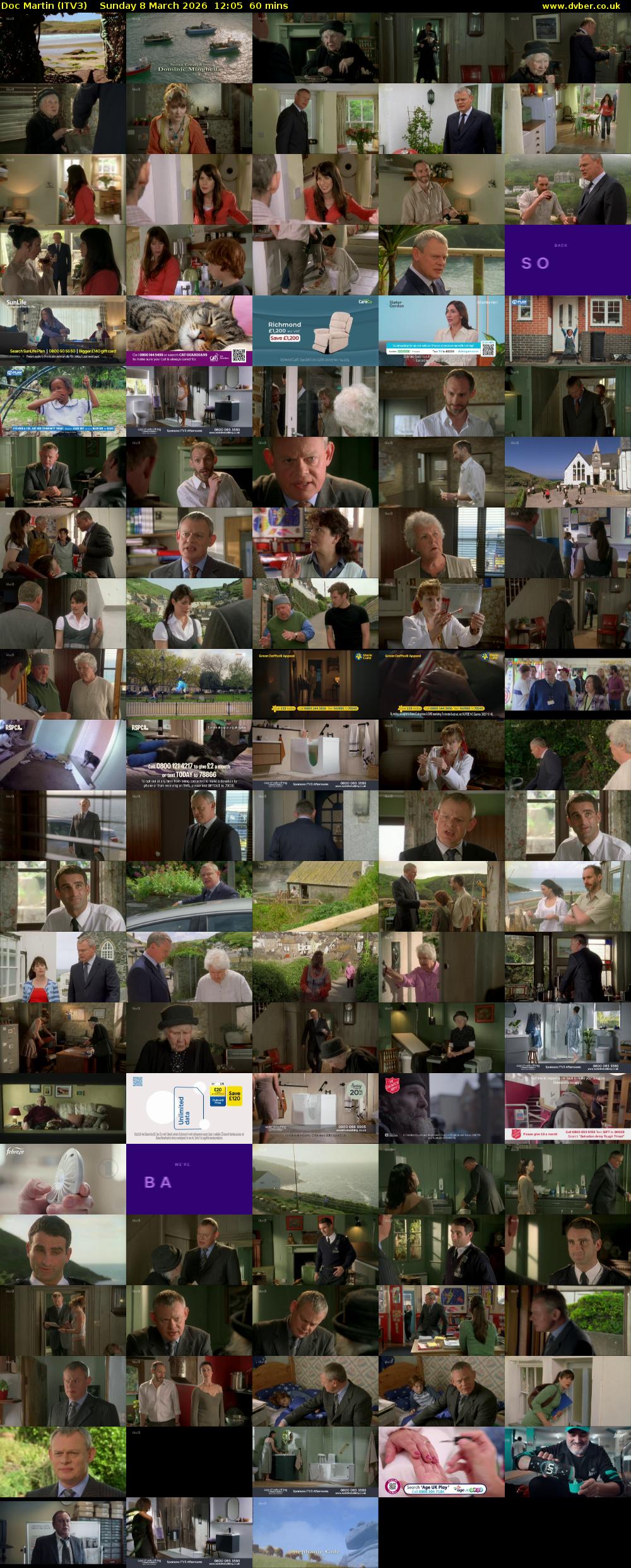 Doc Martin (ITV3) Sunday 8 March 2026 12:05 - 13:05