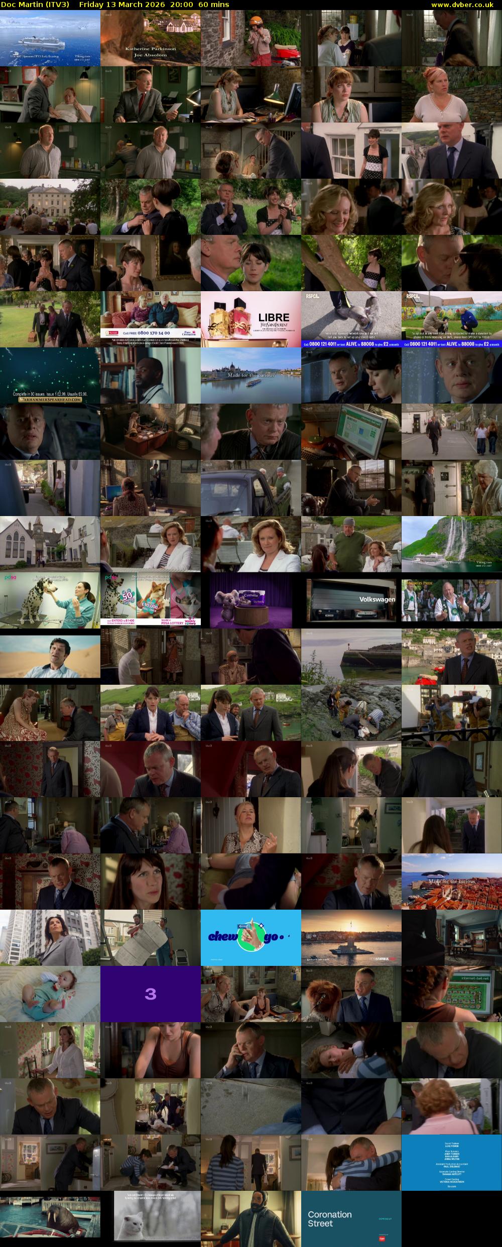 Doc Martin (ITV3) Friday 13 March 2026 20:00 - 21:00