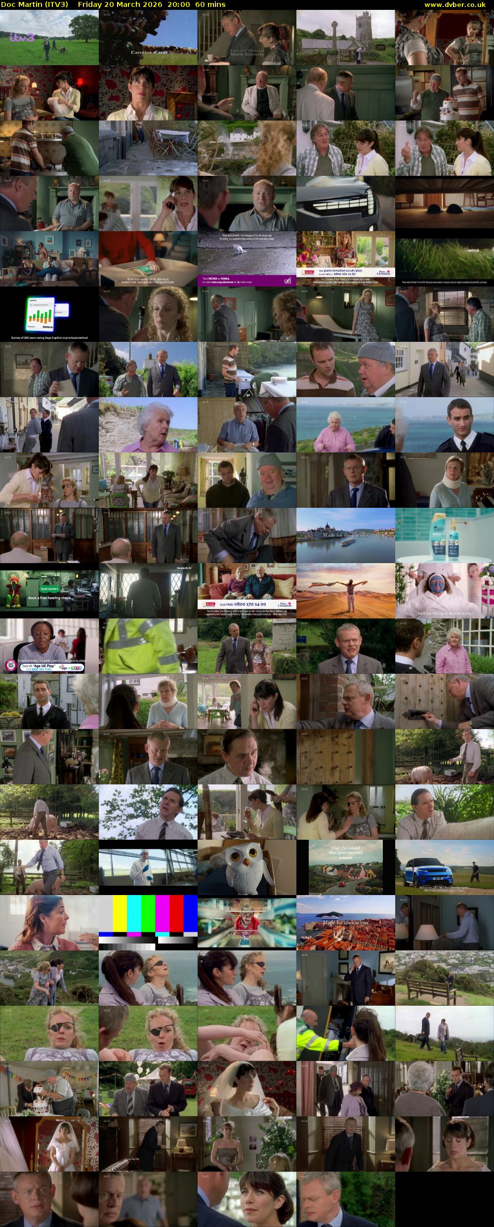 Doc Martin (ITV3) Friday 20 March 2026 20:00 - 21:00