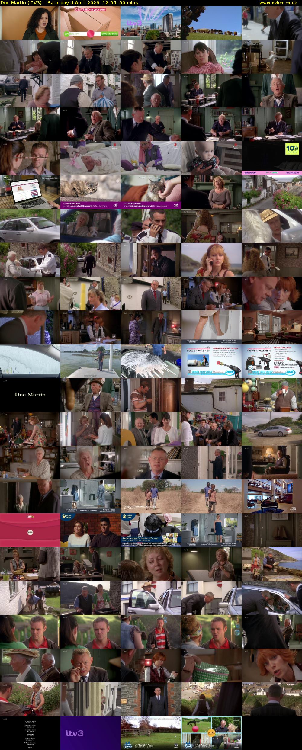 Doc Martin (ITV3) Saturday 4 April 2026 12:05 - 13:05