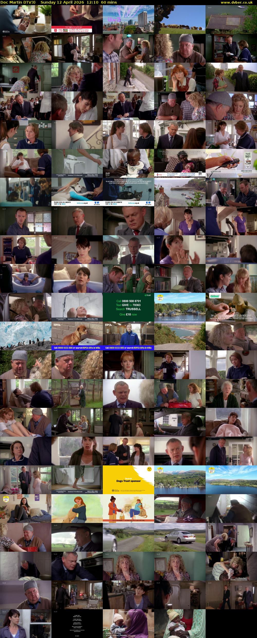 Doc Martin (ITV3) Sunday 12 April 2026 12:10 - 13:10