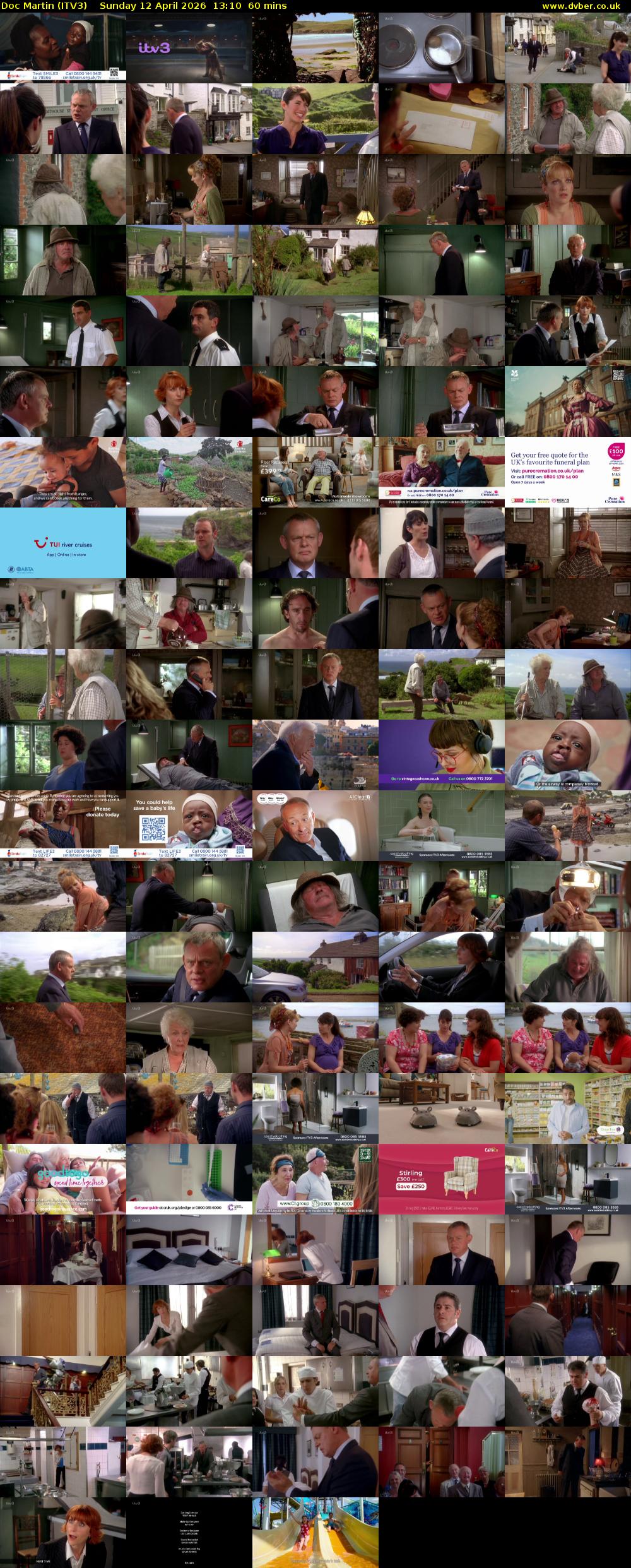 Doc Martin (ITV3) Sunday 12 April 2026 13:10 - 14:10