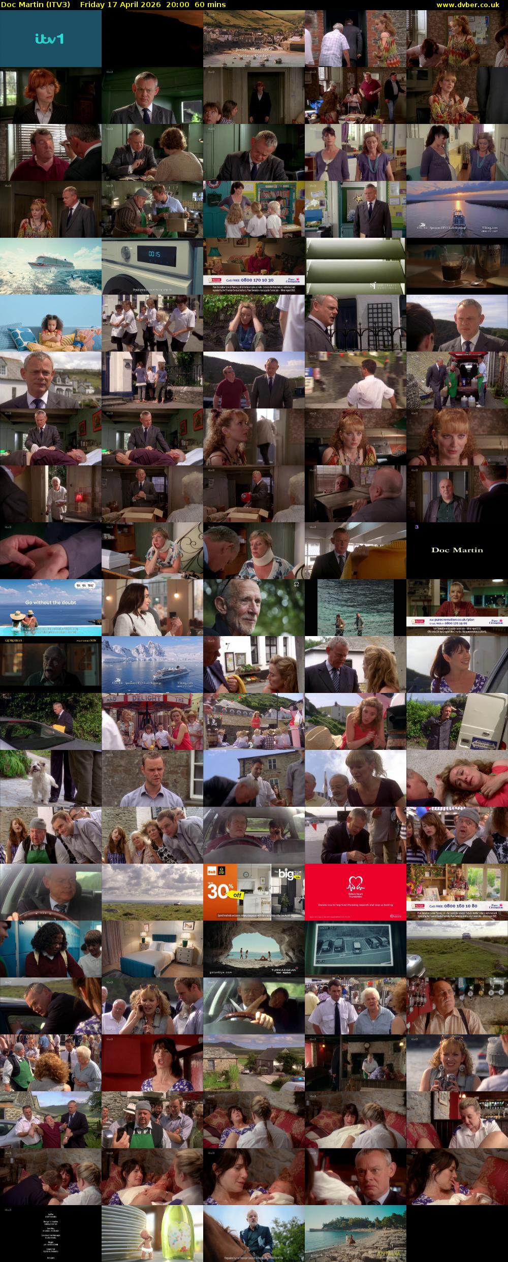 Doc Martin (ITV3) Friday 17 April 2026 20:00 - 21:00