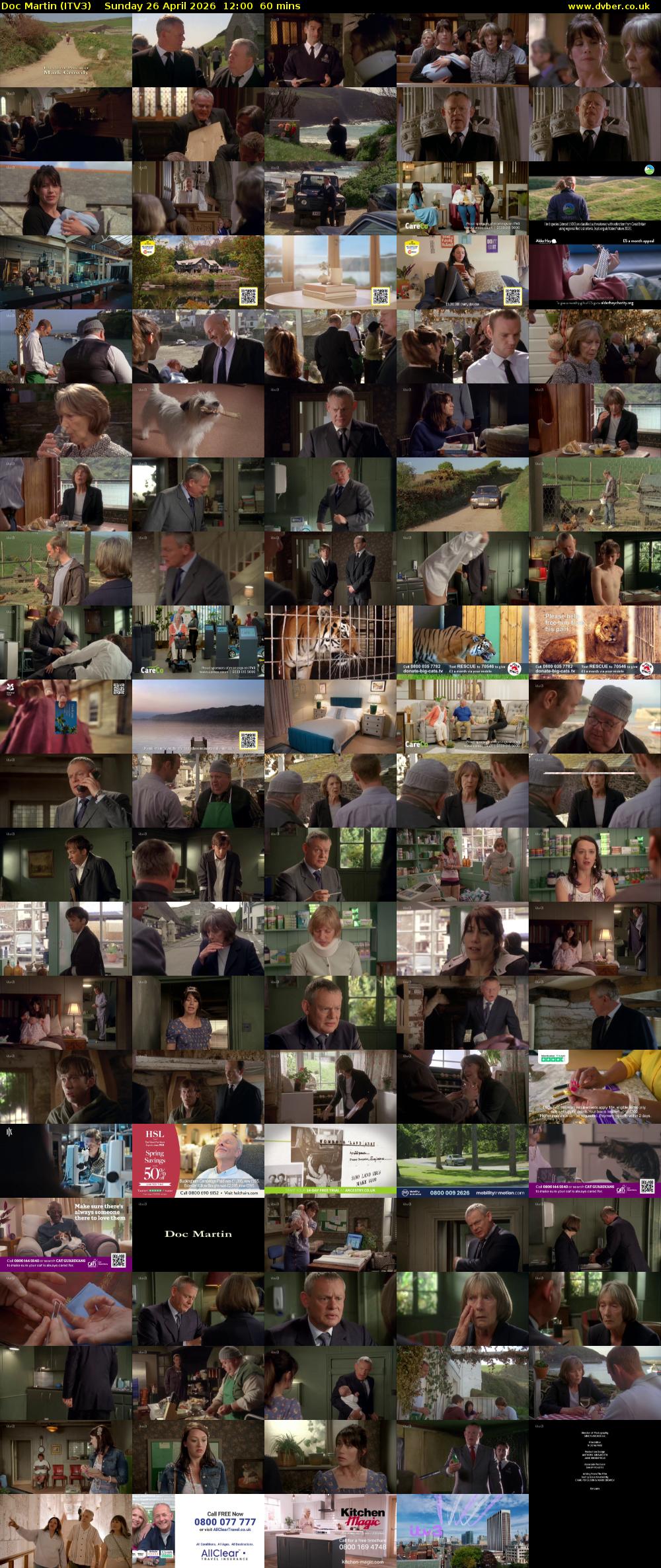 Doc Martin (ITV3) Sunday 26 April 2026 12:00 - 13:00