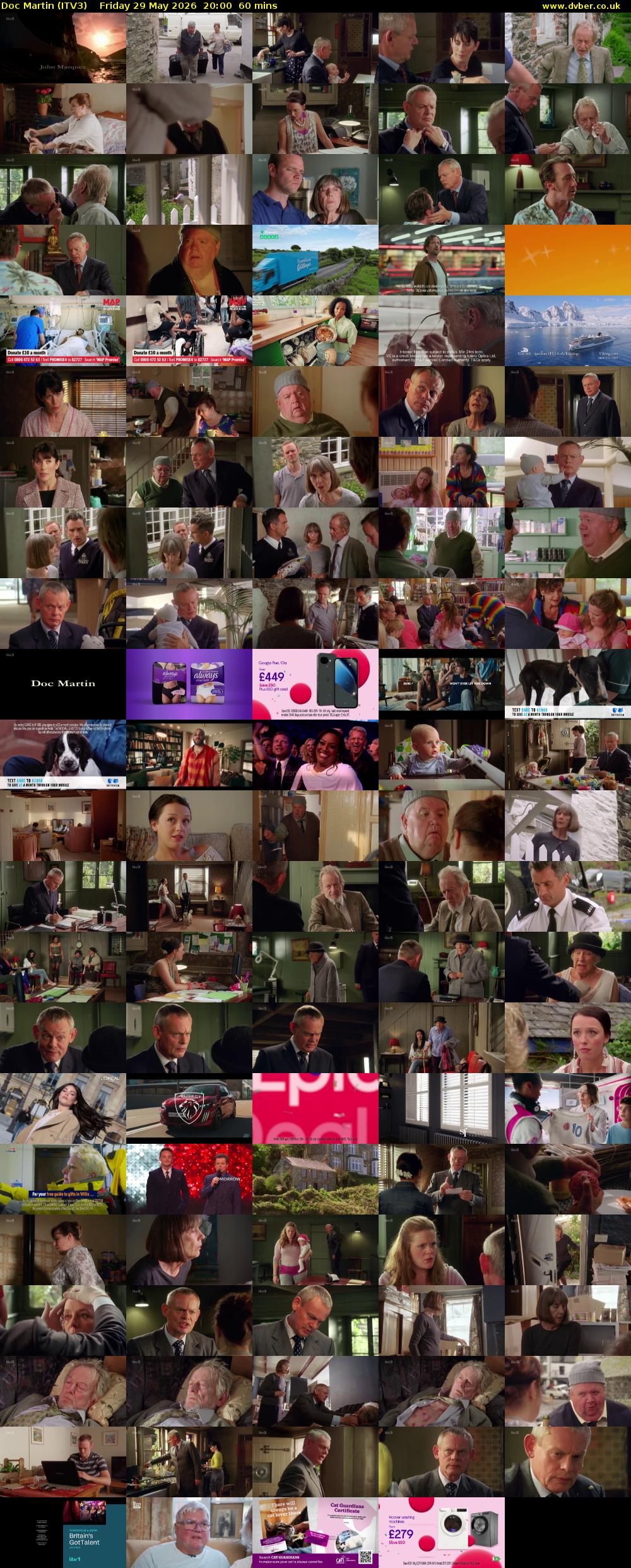Doc Martin (ITV3) Friday 29 May 2026 20:00 - 21:00