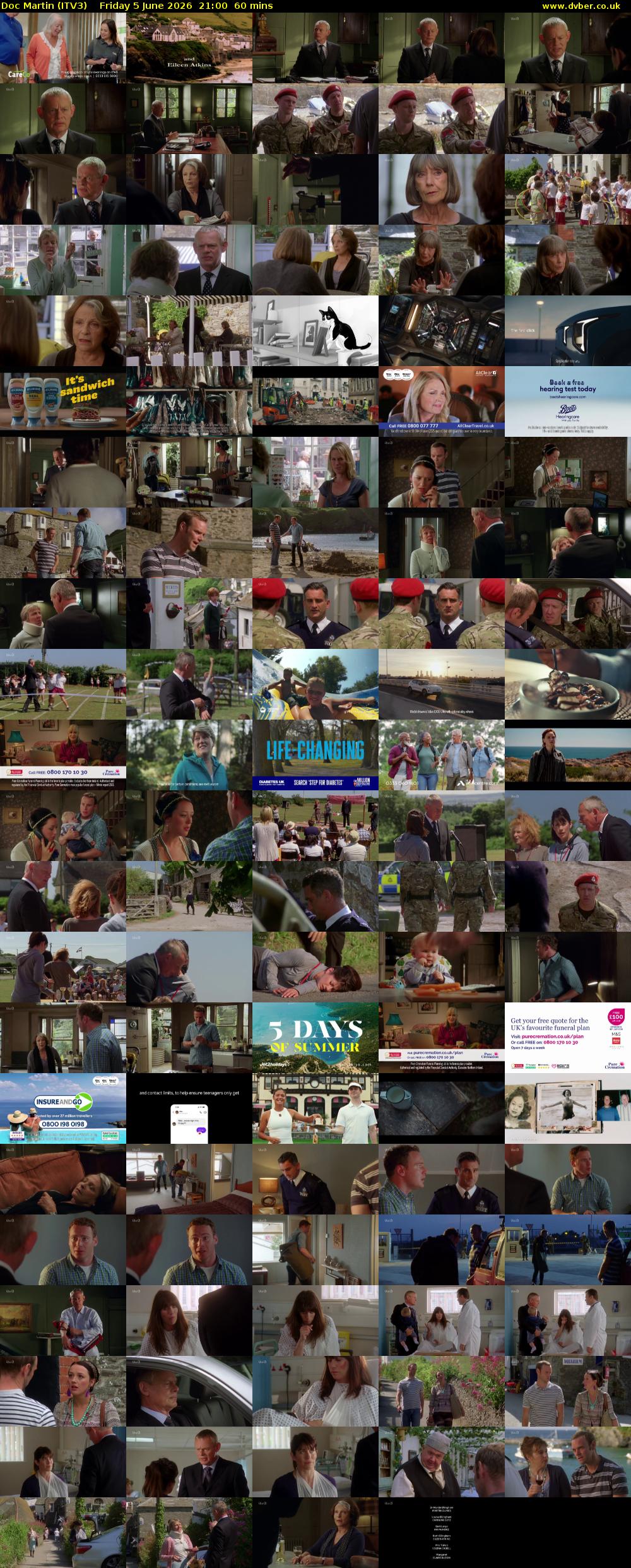 Doc Martin (ITV3) Friday 5 June 2026 21:00 - 22:00