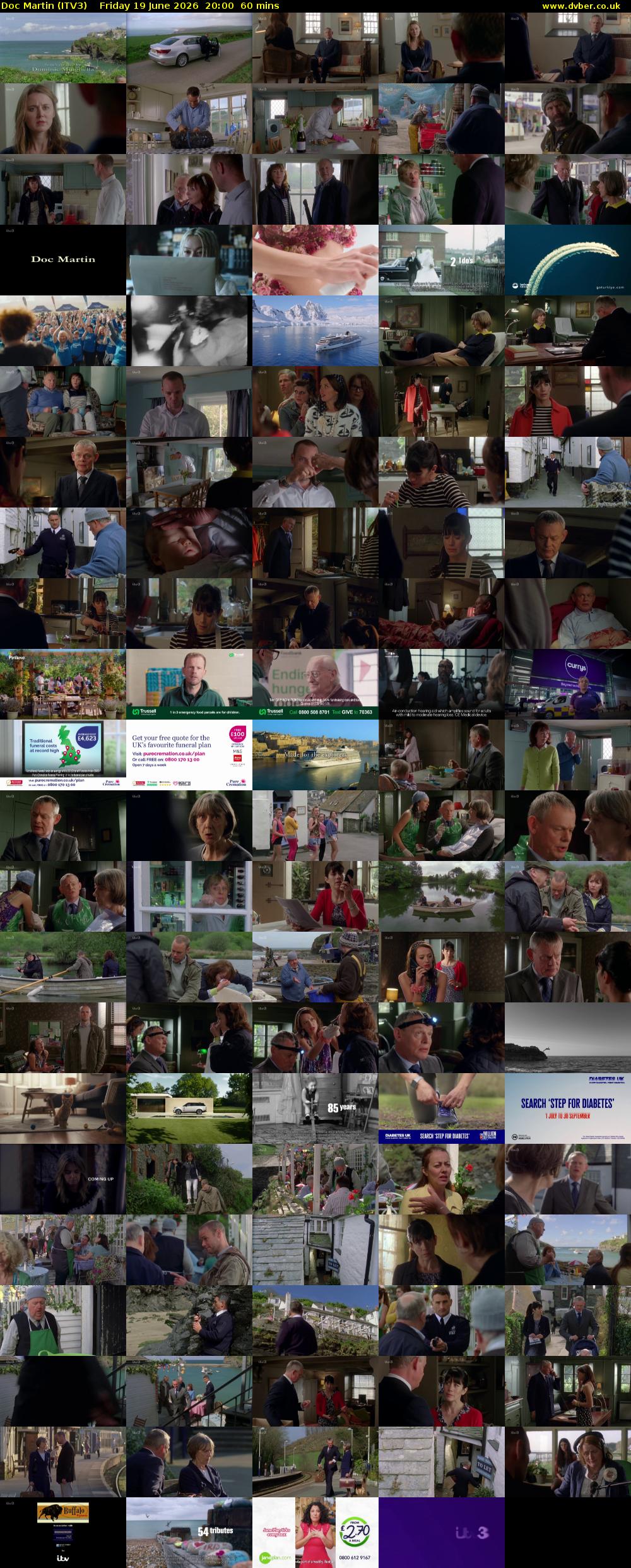 Doc Martin (ITV3) Friday 19 June 2026 20:00 - 21:00