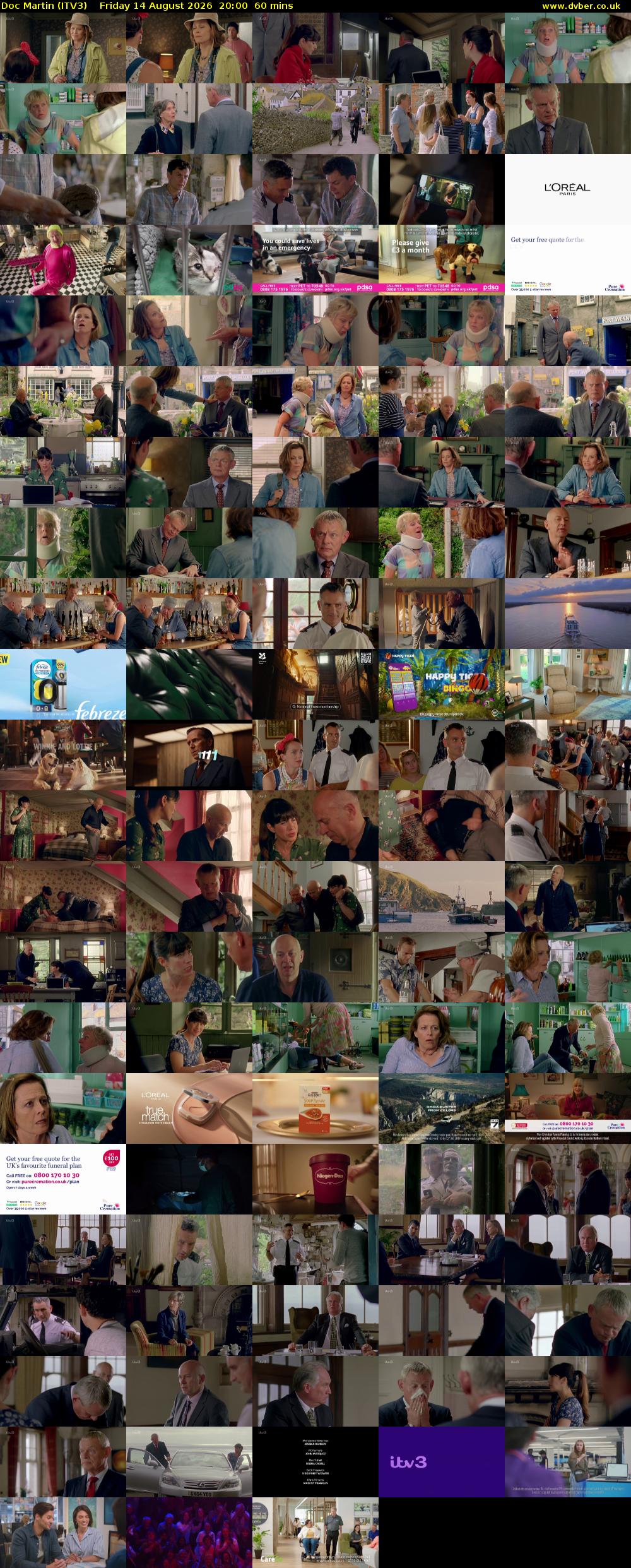 Doc Martin (ITV3) Friday 14 August 2026 20:00 - 21:00