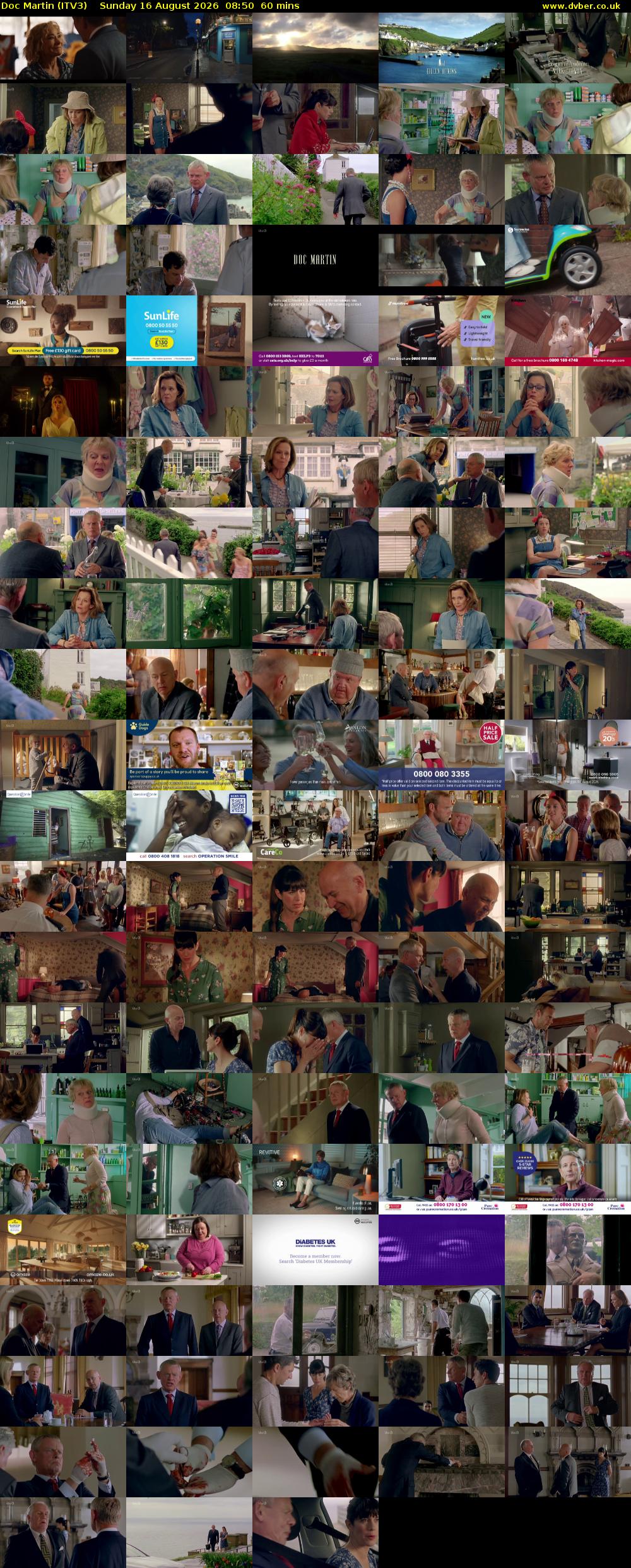 Doc Martin (ITV3) Sunday 16 August 2026 08:50 - 09:50