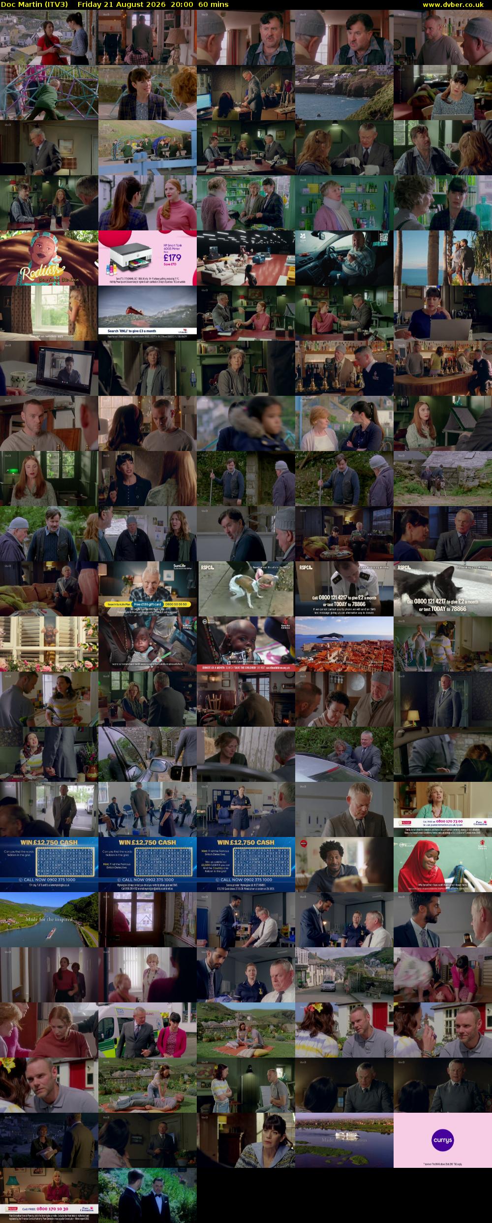 Doc Martin (ITV3) Friday 21 August 2026 20:00 - 21:00