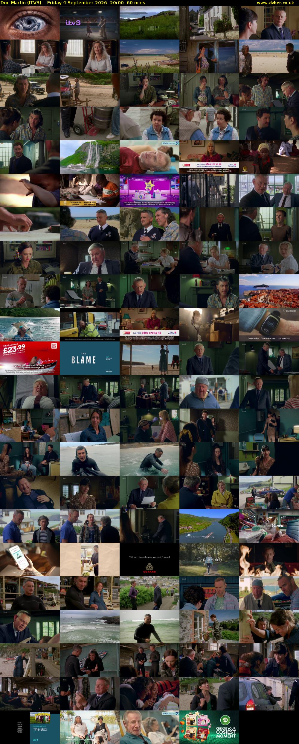 Doc Martin (ITV3) Friday 4 September 2026 20:00 - 21:00