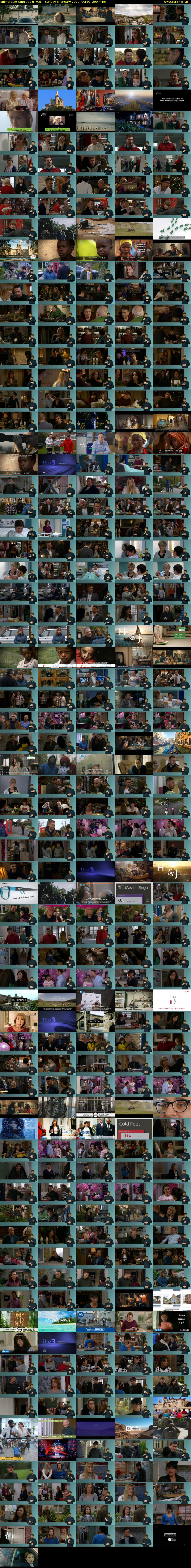 Emmerdale Omnibus (ITV3) Sunday 5 January 2020 09:40 - 13:00