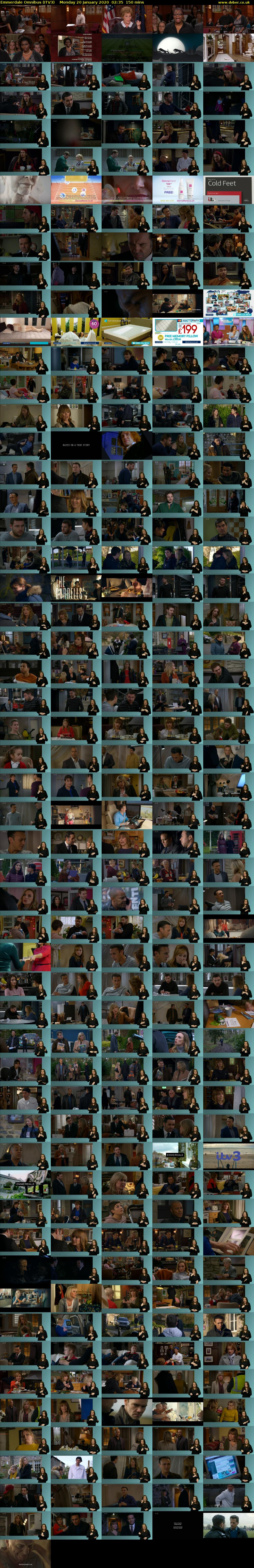 Emmerdale Omnibus (ITV3) Monday 20 January 2020 02:35 - 05:05