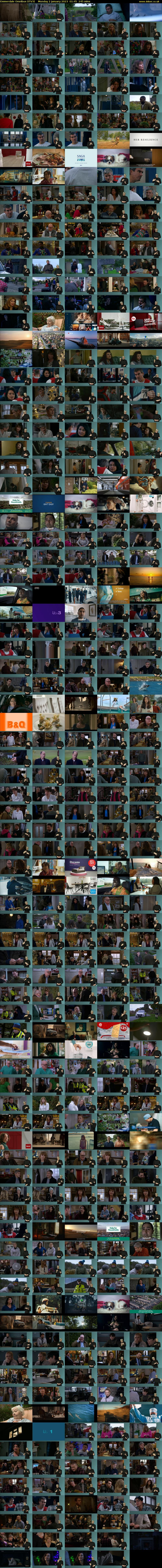Emmerdale Omnibus (ITV3) Monday 2 January 2023 01:45 - 05:50